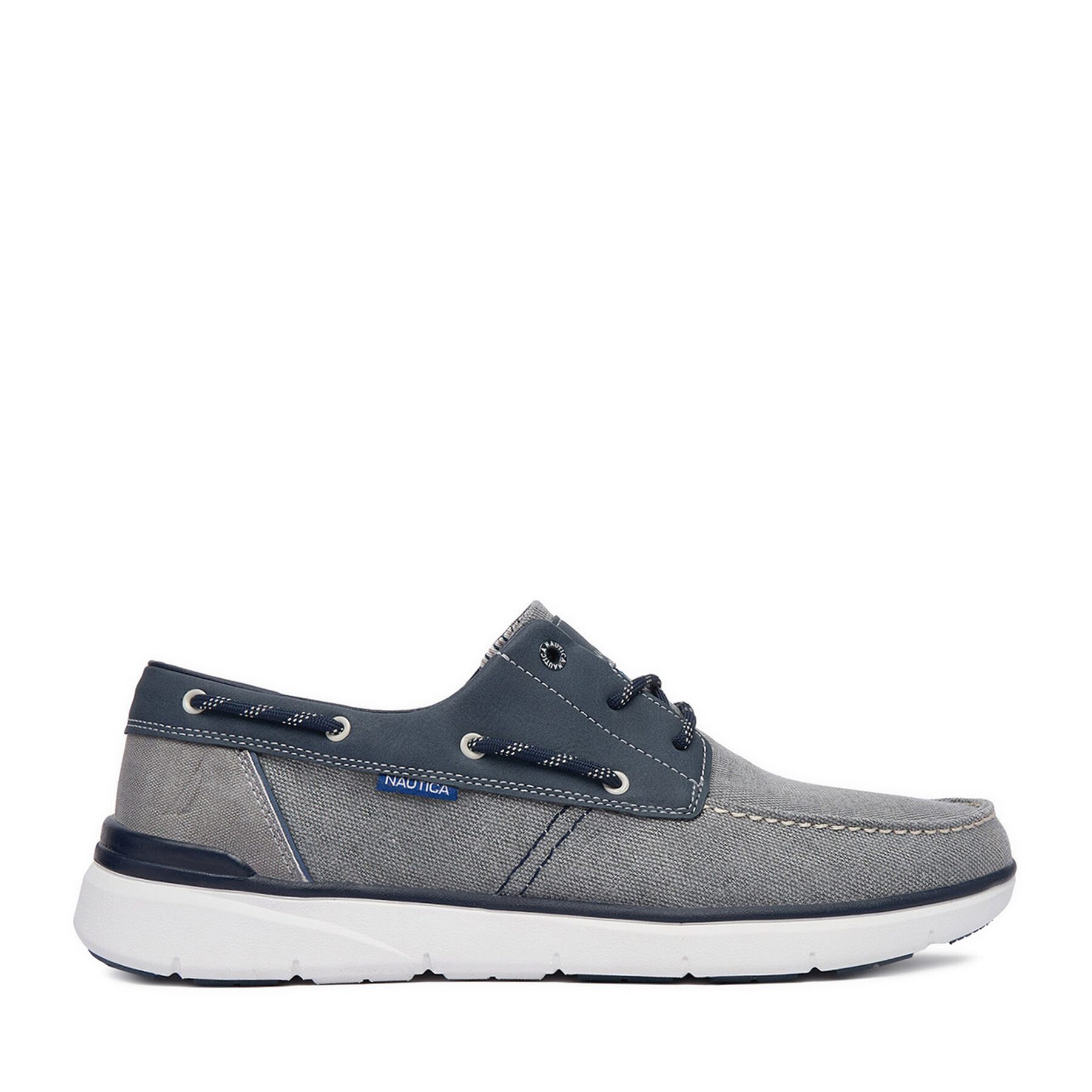 NAUTICA Nautica Herren-Sneaker, grau, niedrig Stiefel