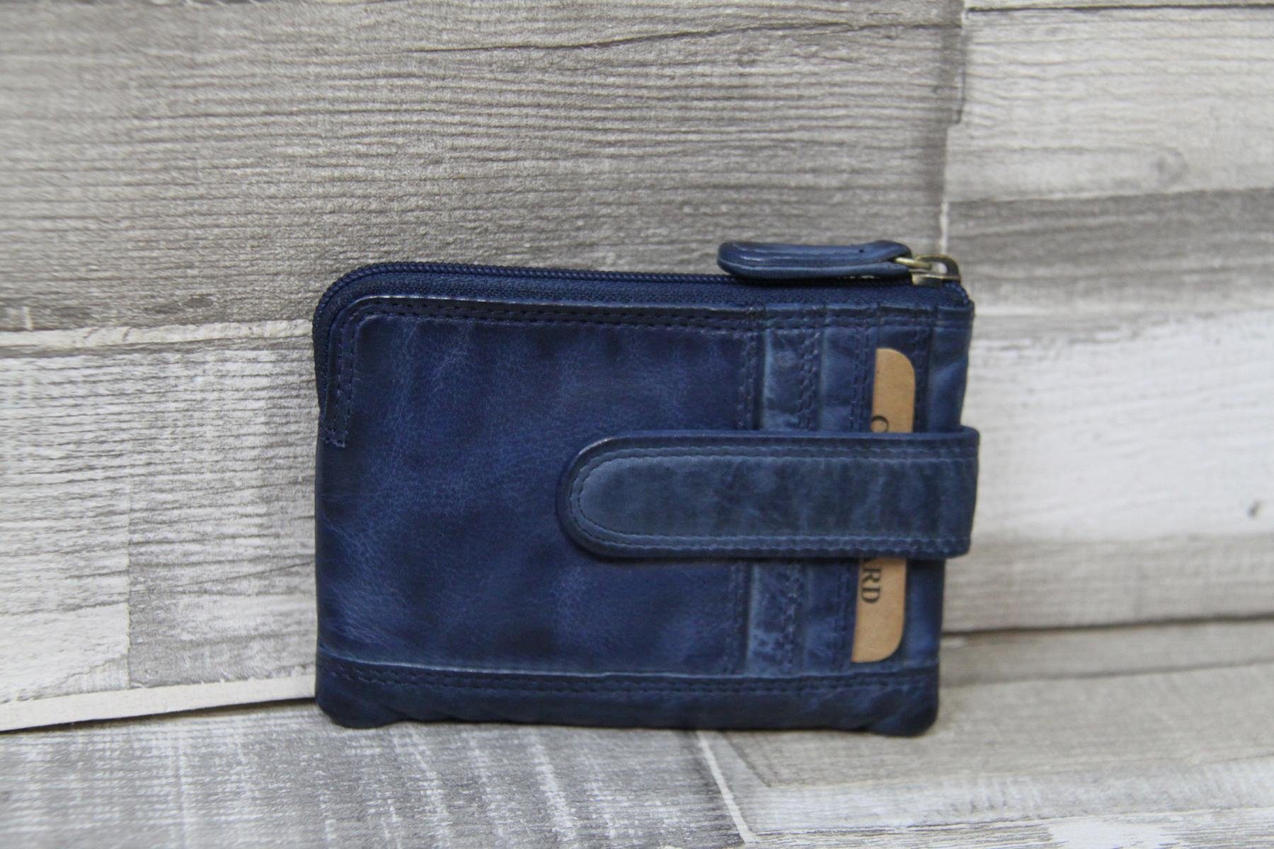 neu.haus Schlüsseltasche griffiger Leder-Allrounder, Schlüsseltasche, Minibörse, Kartenetui