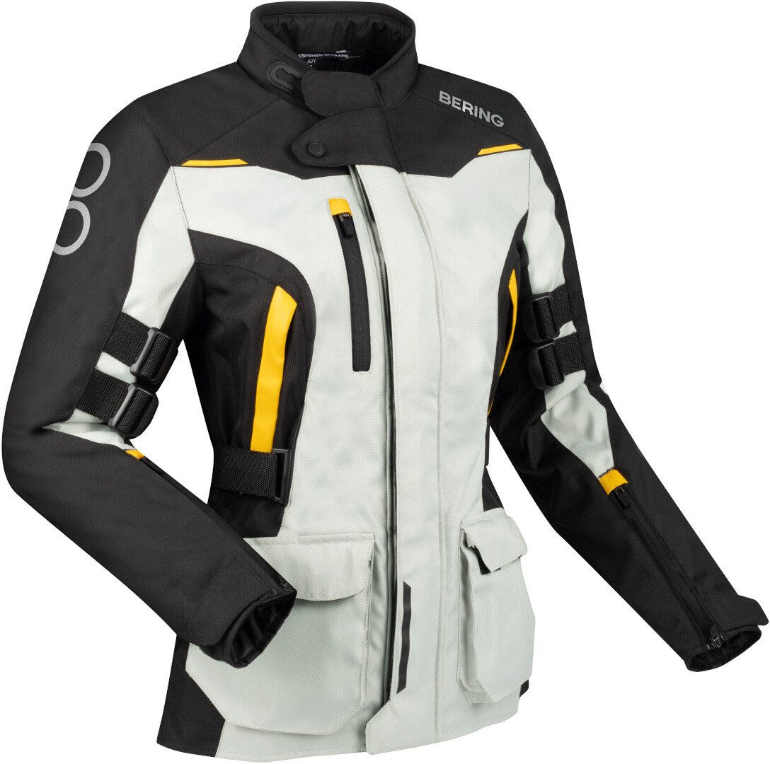 Bering Motorradjacke Zephyr wasserdichte Damen Motorrad Textiljacke wasserdicht