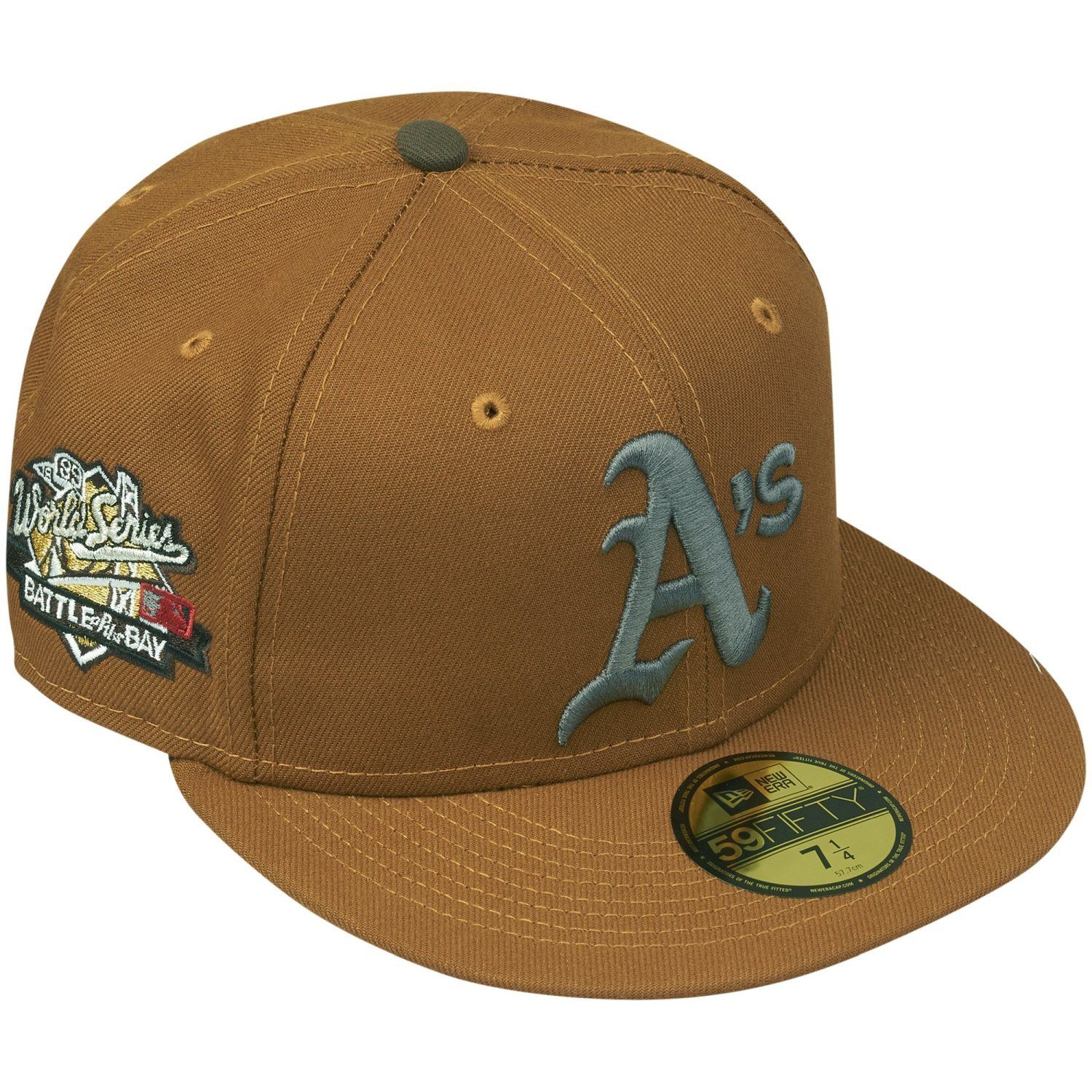 1989 Athletics New WORLD 59Fifty SERIES Era Oakland Cap Fitted