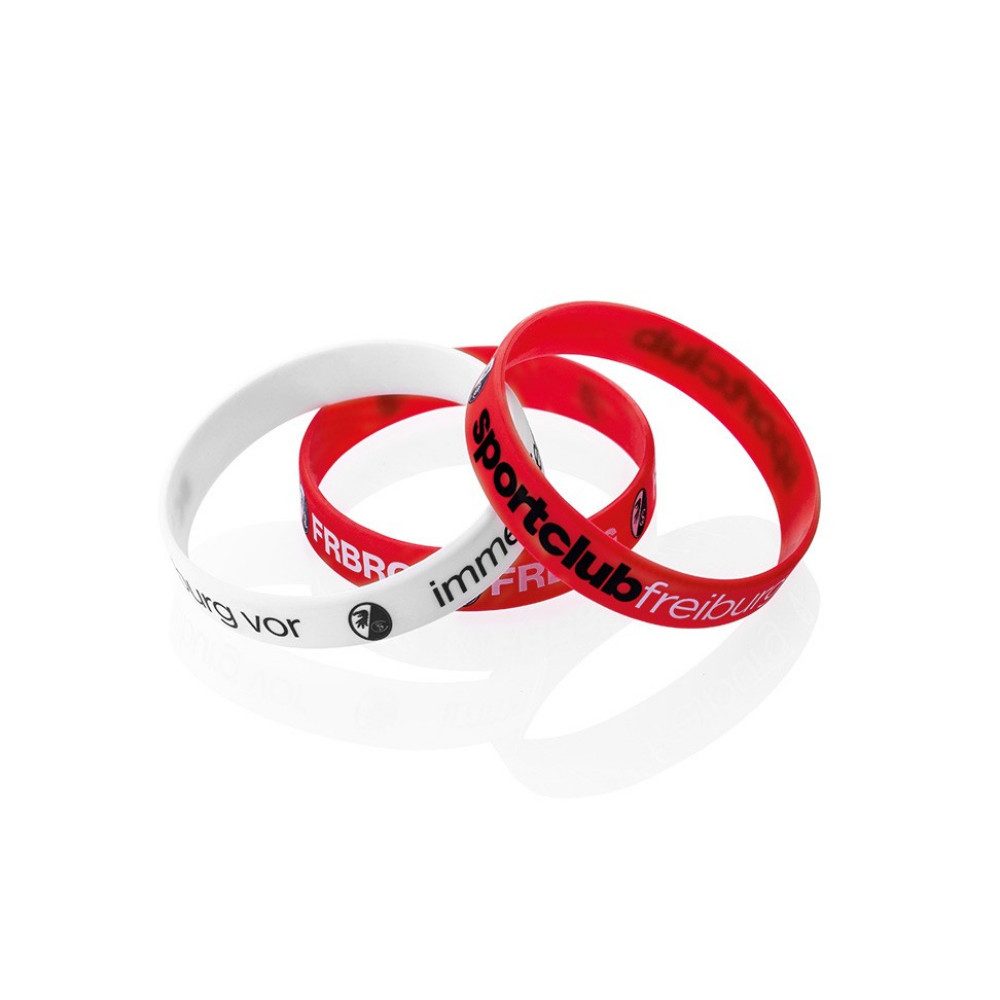 Armband SC Freiburg Silikonarmband 3er Set