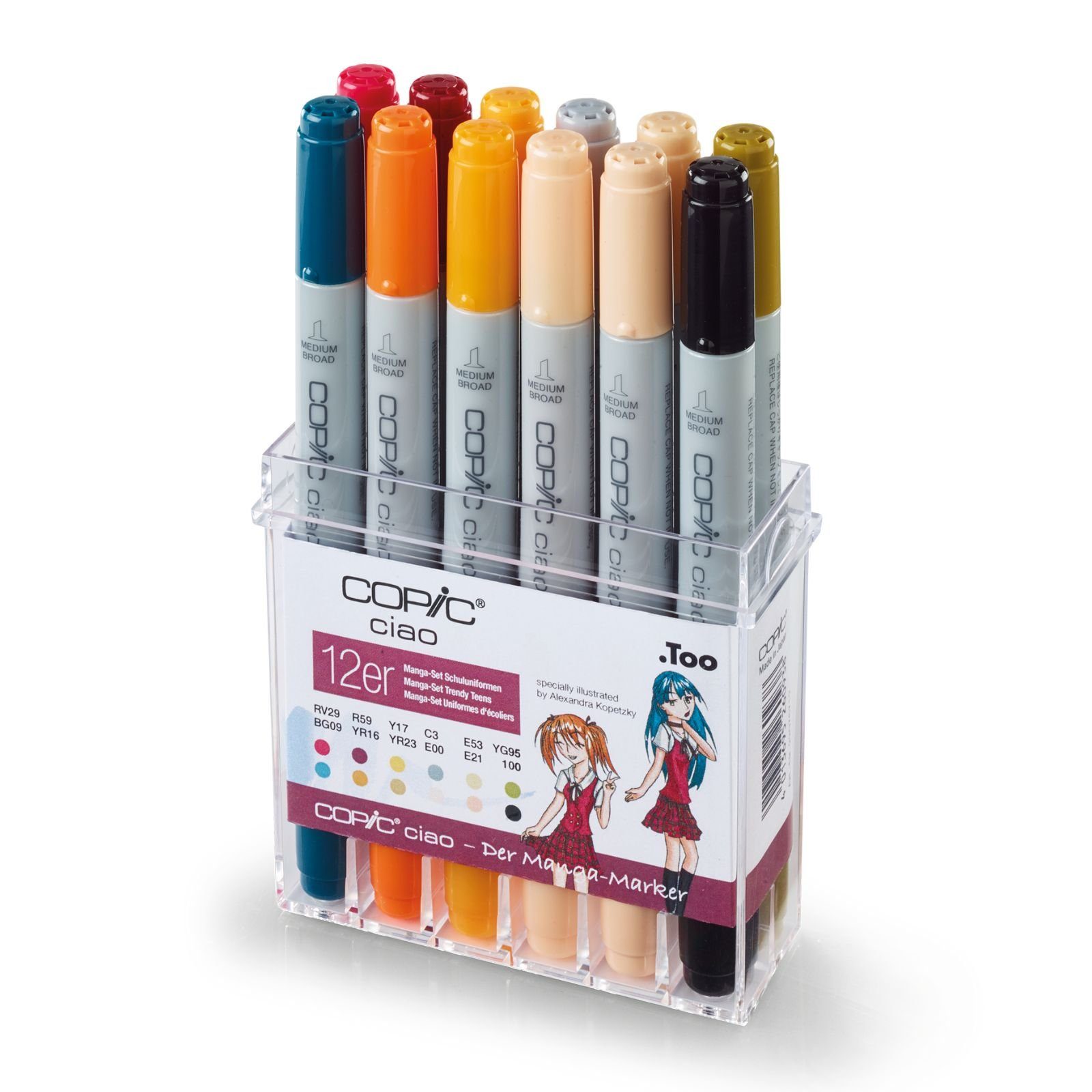 Copic Marker COPIC Ciao 12er Set - Schuluniform