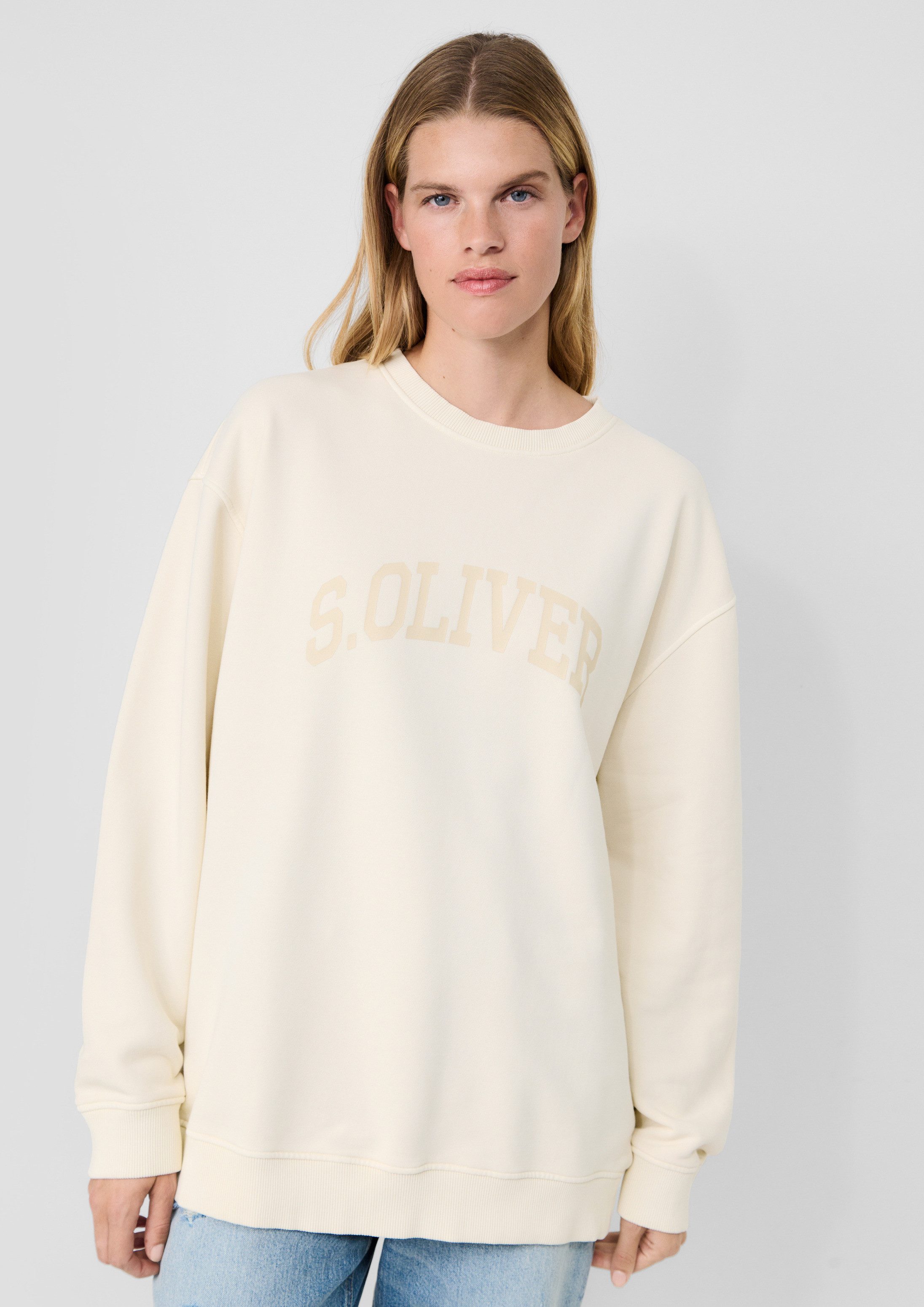 s.Oliver Sweatshirt Sweatshirt s.Oliver x Heidi Klum: Sweatshirt mit Logo