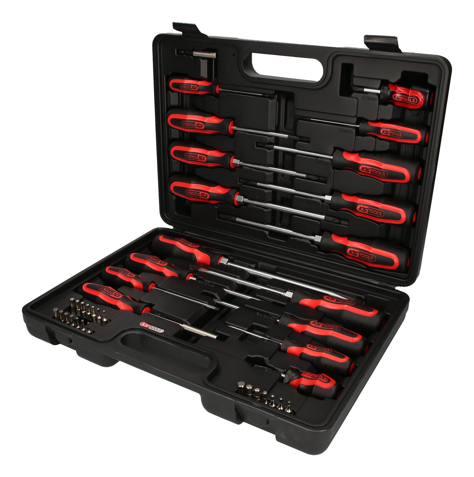 KS Tools Отвертки ERGOTORQUEplus, (39 St), Und Bit-Satz, 39-teilig
