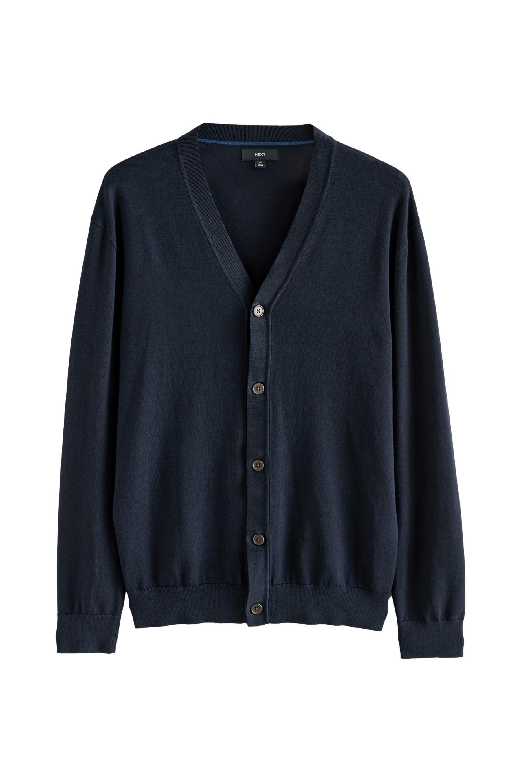 Strickjacke Regular Fit Strickjacke mit hohem Baumwollanteil