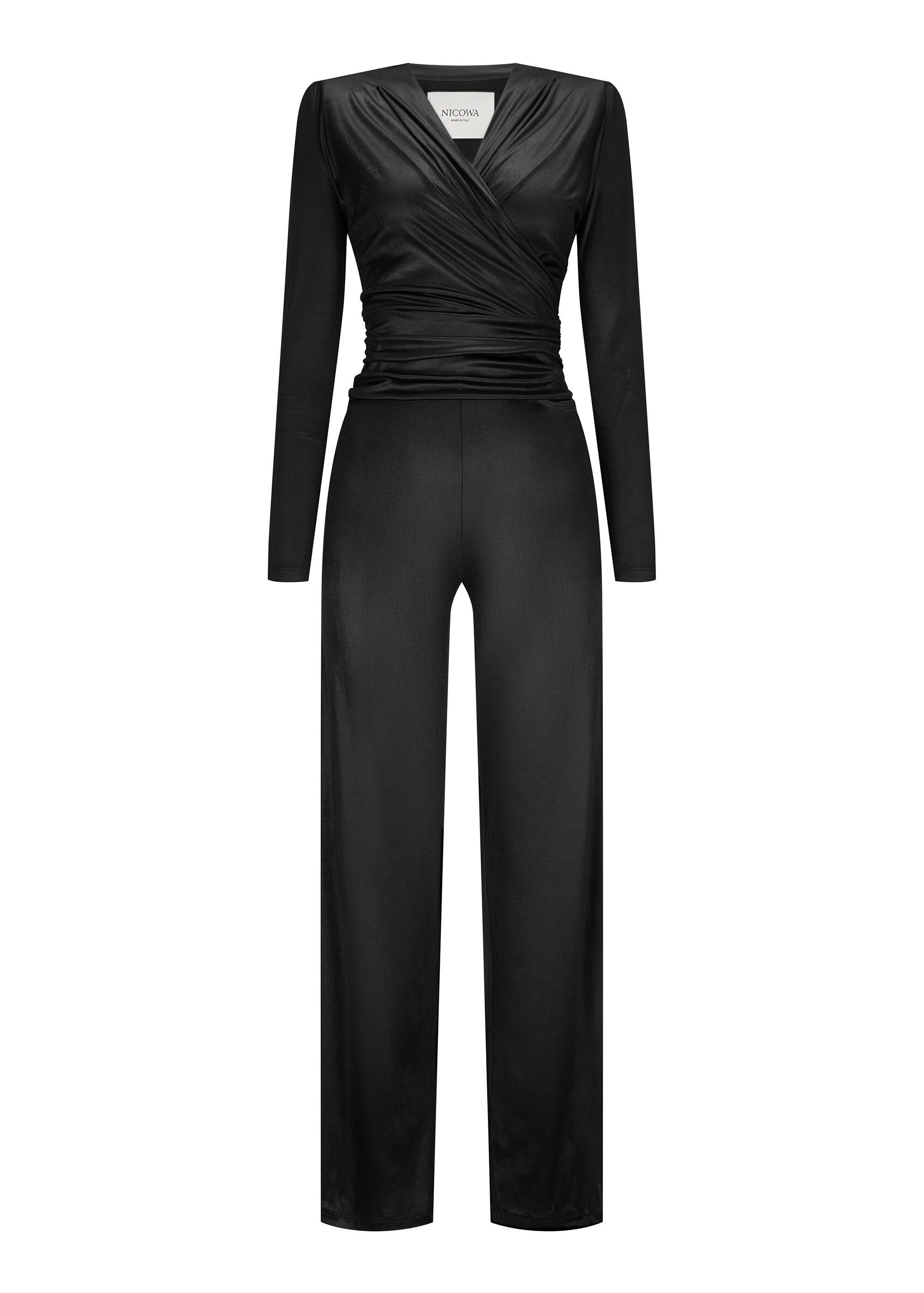 Nicowa Jumpsuit AWONIA (1-tlg) aus edlem Glanz-Jersey