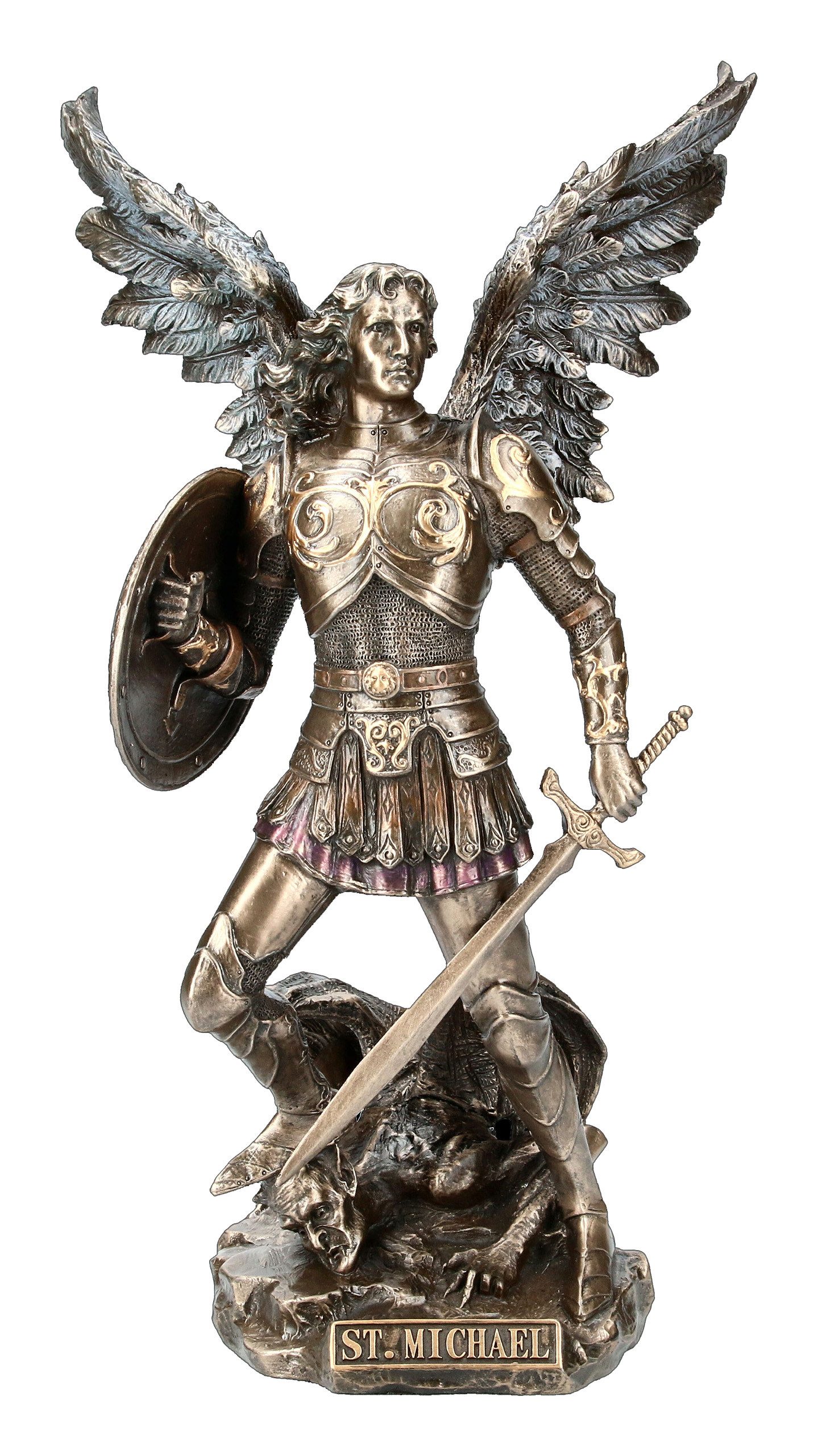 Figuren Shop GmbH Fantasy-Figur Die 7 Erzengel - Erzengel Michael - Veronese - Dekofigur