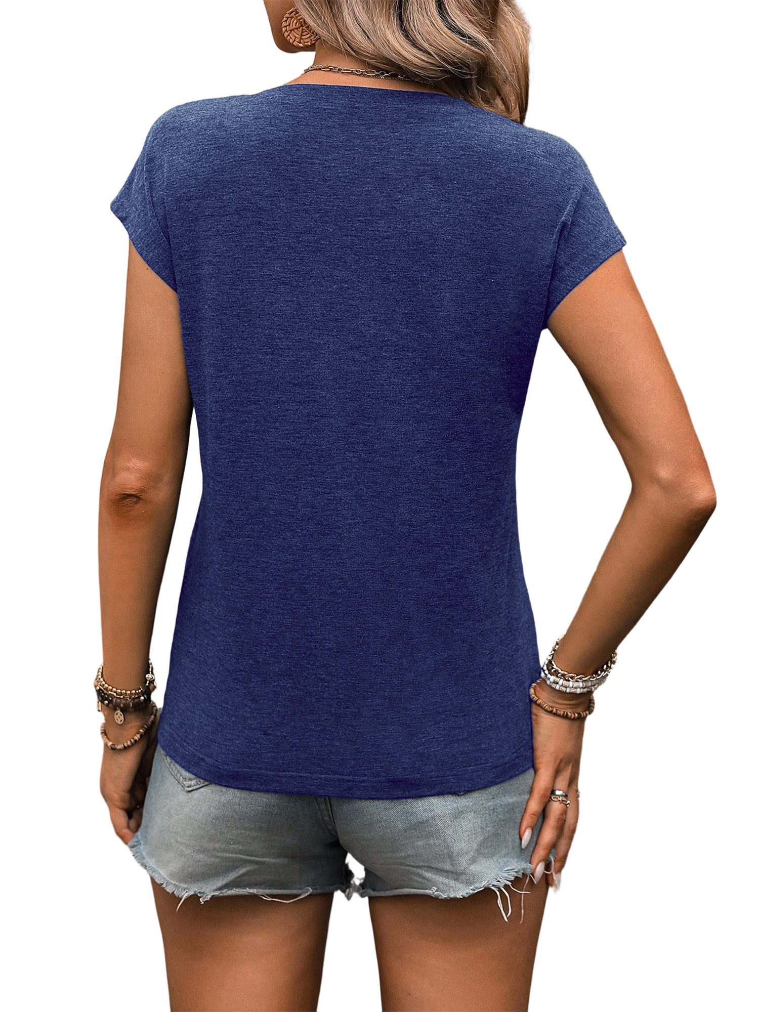 PYLIKE V-Shirt Damen bequemes Elegant Ärmellos Tanktop Locker Löwenzahn Pri günstig online kaufen