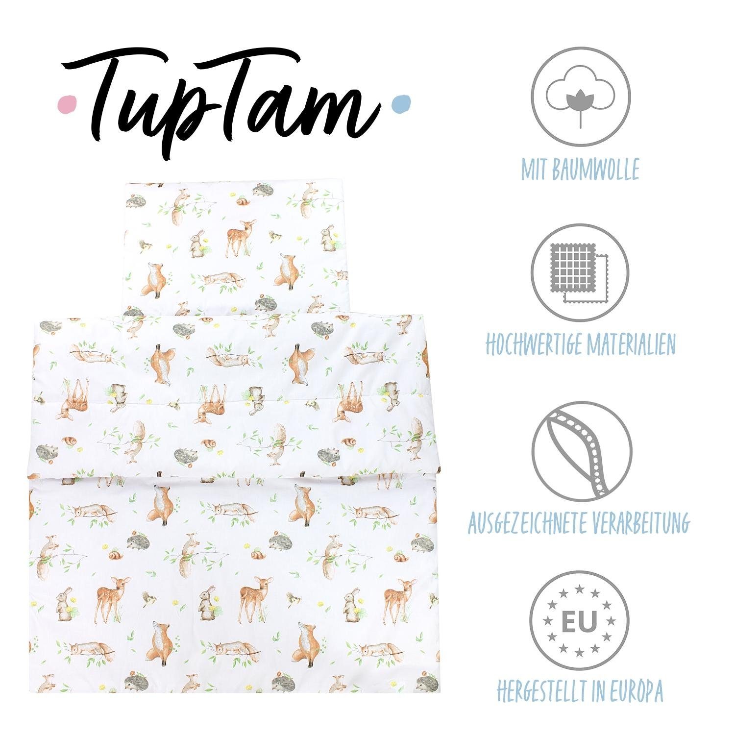 TupTam Kinderbettdecke Kinder Gemusterte Bettdecken Set Ganzjahresdecke Kop günstig online kaufen
