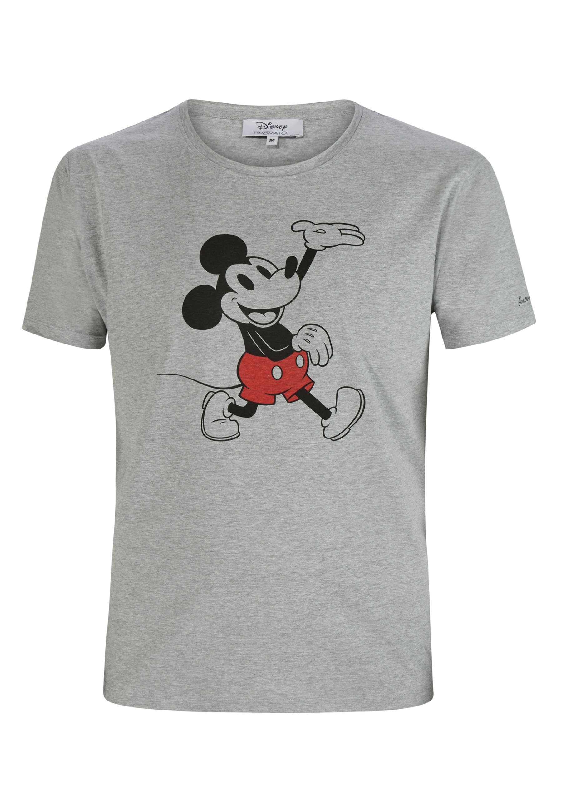 Kurzarm-Shirt T-Shirt Herren T-Shirt Mickey ONOMATO!