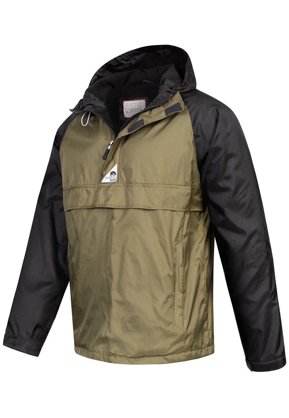 Seven mit Regenjacke hochschließendem Arctic ASWincio olive Kragen