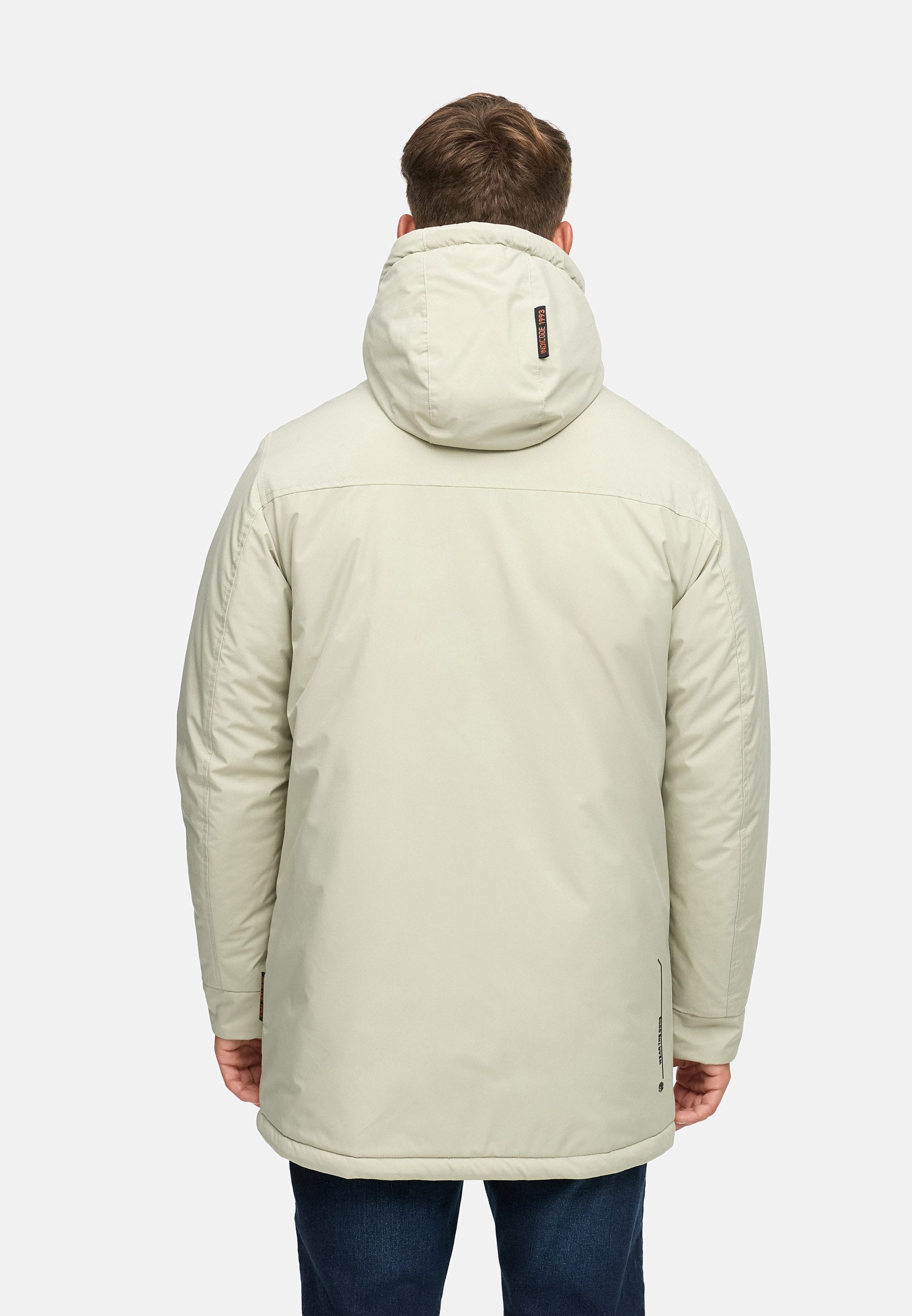 Indicode Winterjacke Herren INBenyot Parka Winter Herrenjacke Warme Herren-Winterjacke