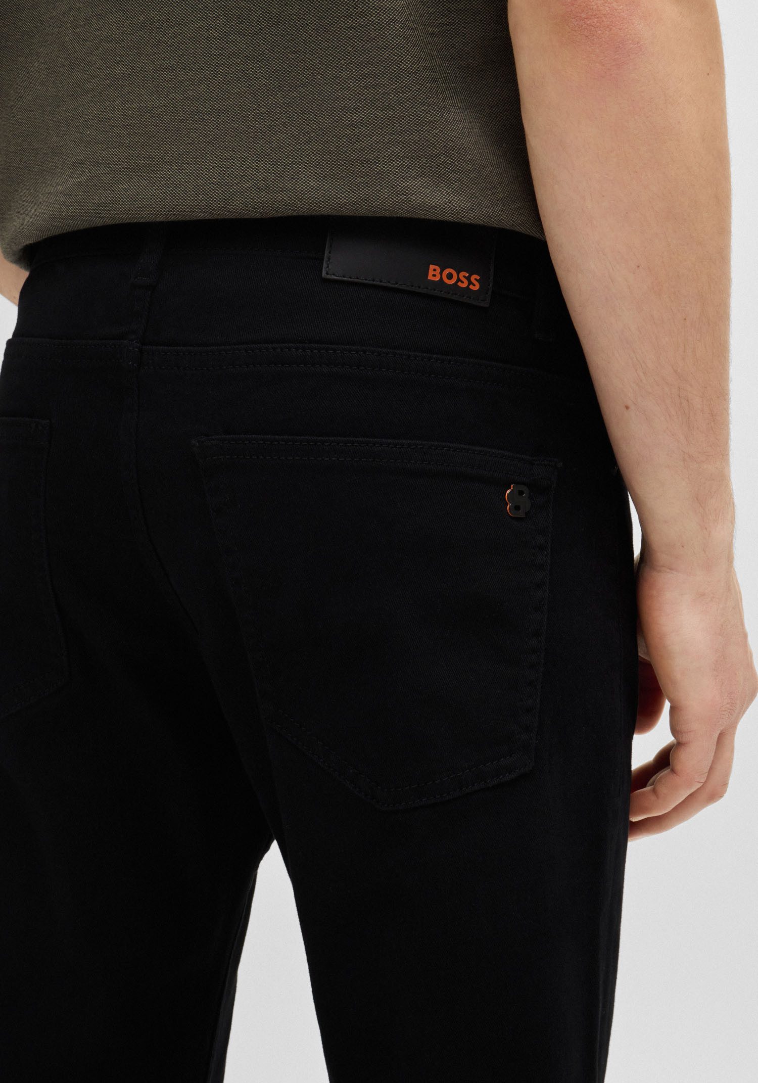 BOSS ORANGE Slim-fit-Jeans Delaware mit normaler Bundhöhe