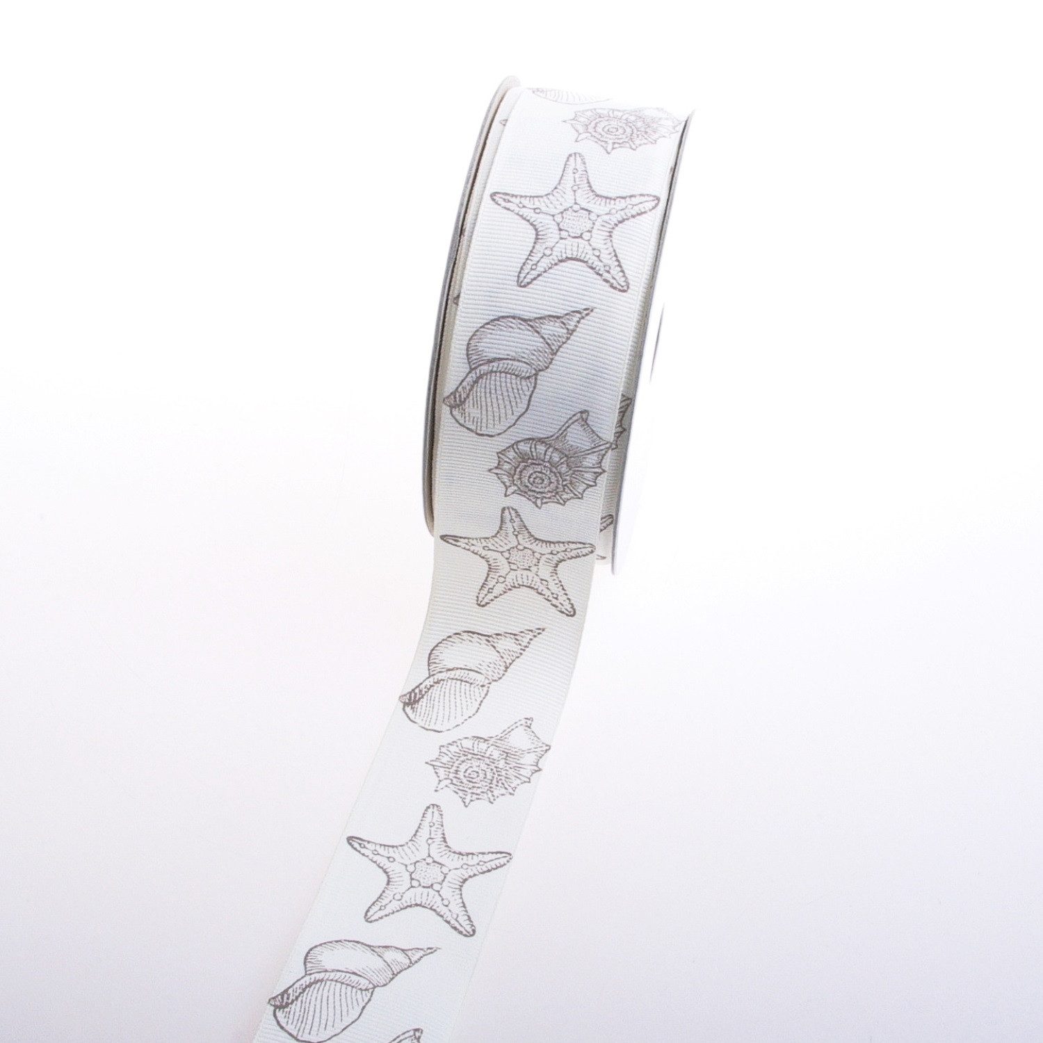Deko AS Dekoband Dekoband Muschelmotiv - creme 40mm 25m - 54427-40-25-50