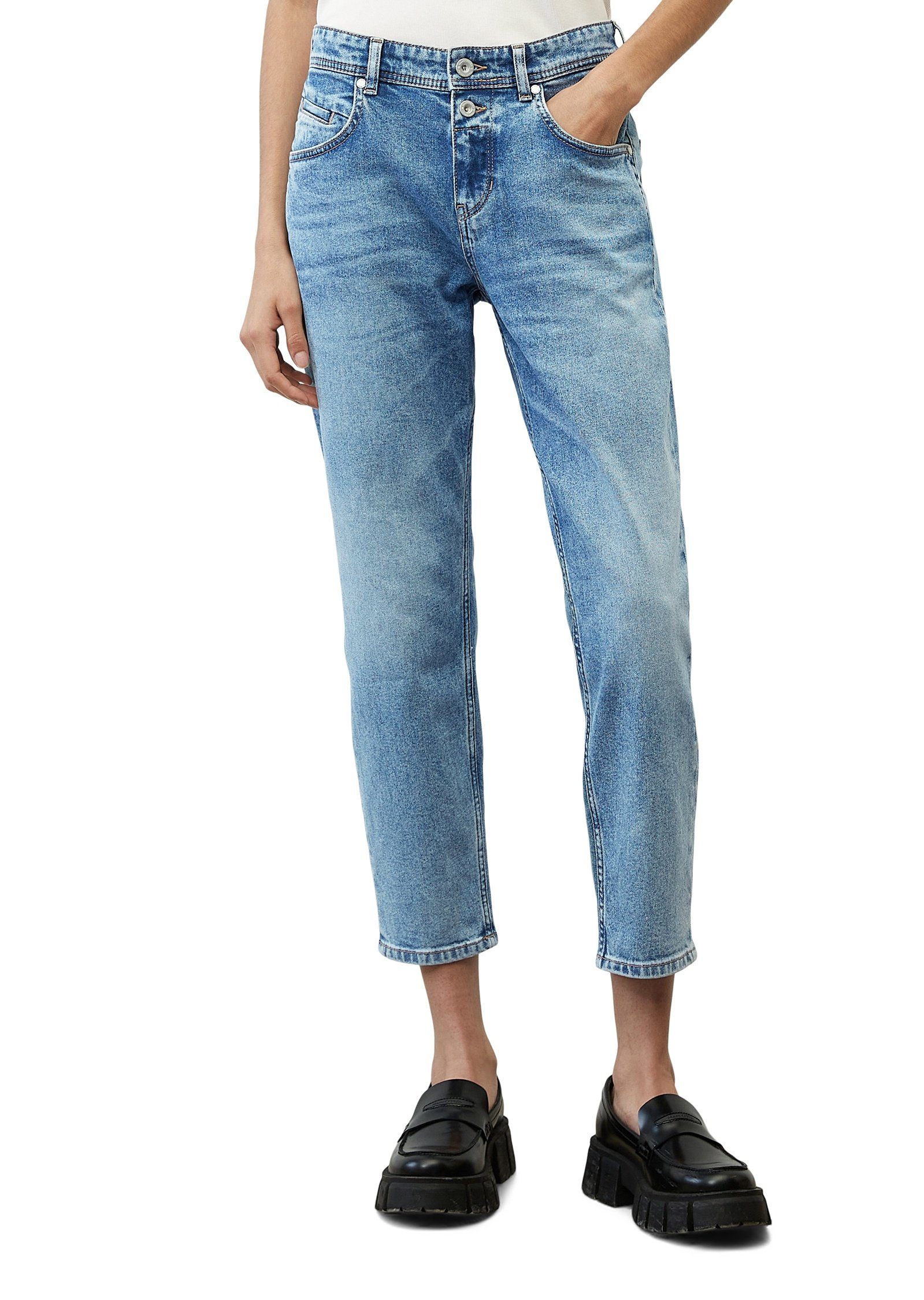 Marc O'Polo Boyfriend-Jeans aus Organic Cotton-Mix