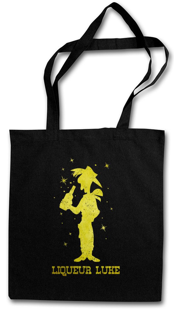 Beuteltasche Liqueur Luke Stofftasche Likör Besoffen Karneval Fasching Kostüm
