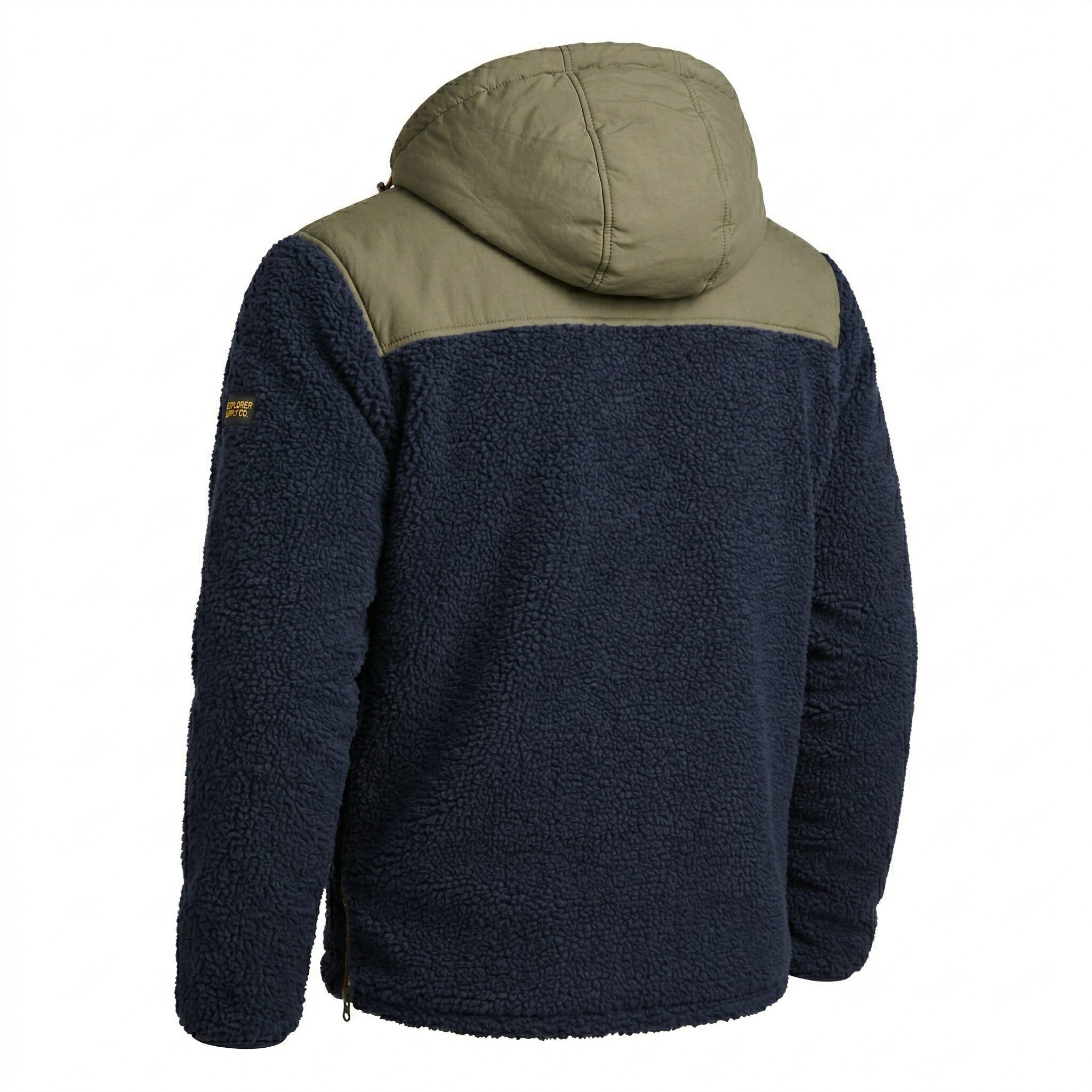 Geographical Norway Fleecejacke Herren Fleecejacke – Weiche Teddyfleece (1-St) Übergangsjacke für Outdoor, Freizeit & Alltag