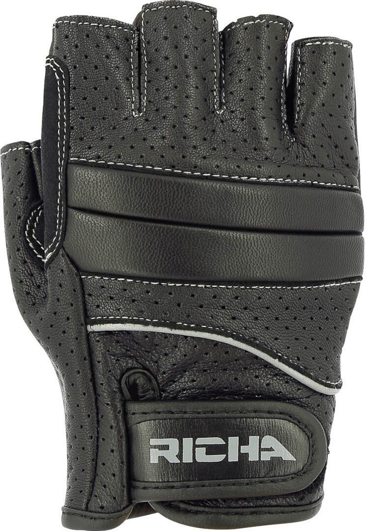 Motorradhandschuhe Mitaine perforierte Motorrad Handschuhe
