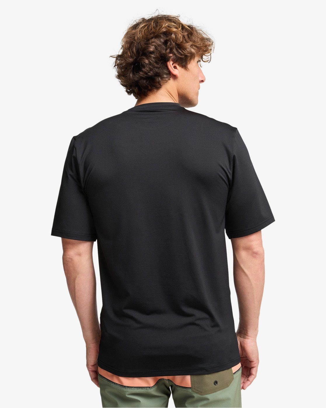 Billabong T-Shirt SOLAR FLARE LOOSE FIT SHORT SLEEVE mit kurzen Ärmeln, aus Jersey, pflegeleicht, elastisch