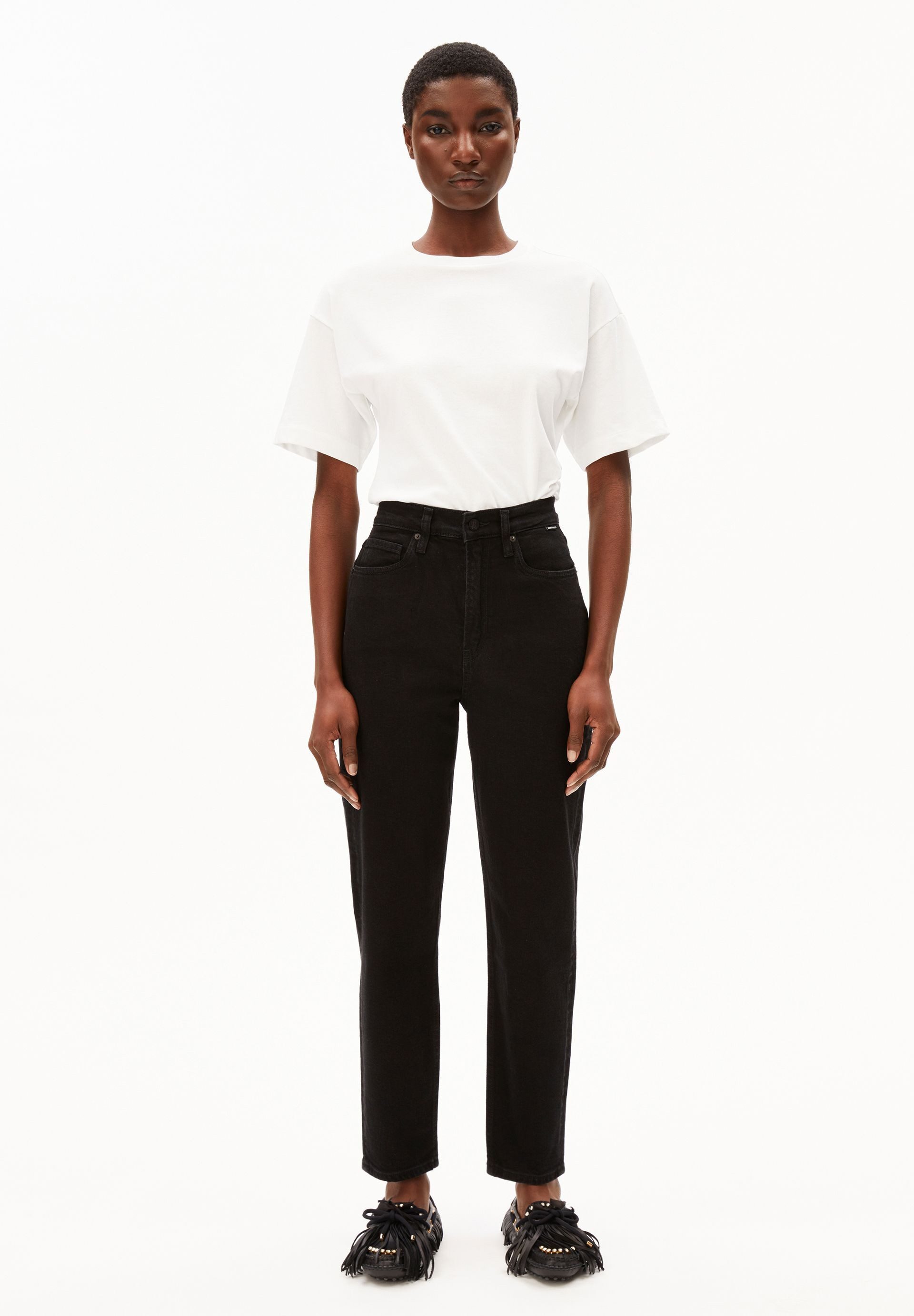 Armedangels Mom-Jeans MAIRAA Mom Jeans recycelter Baumwoll Mix (Comfort-Stretch) High waist