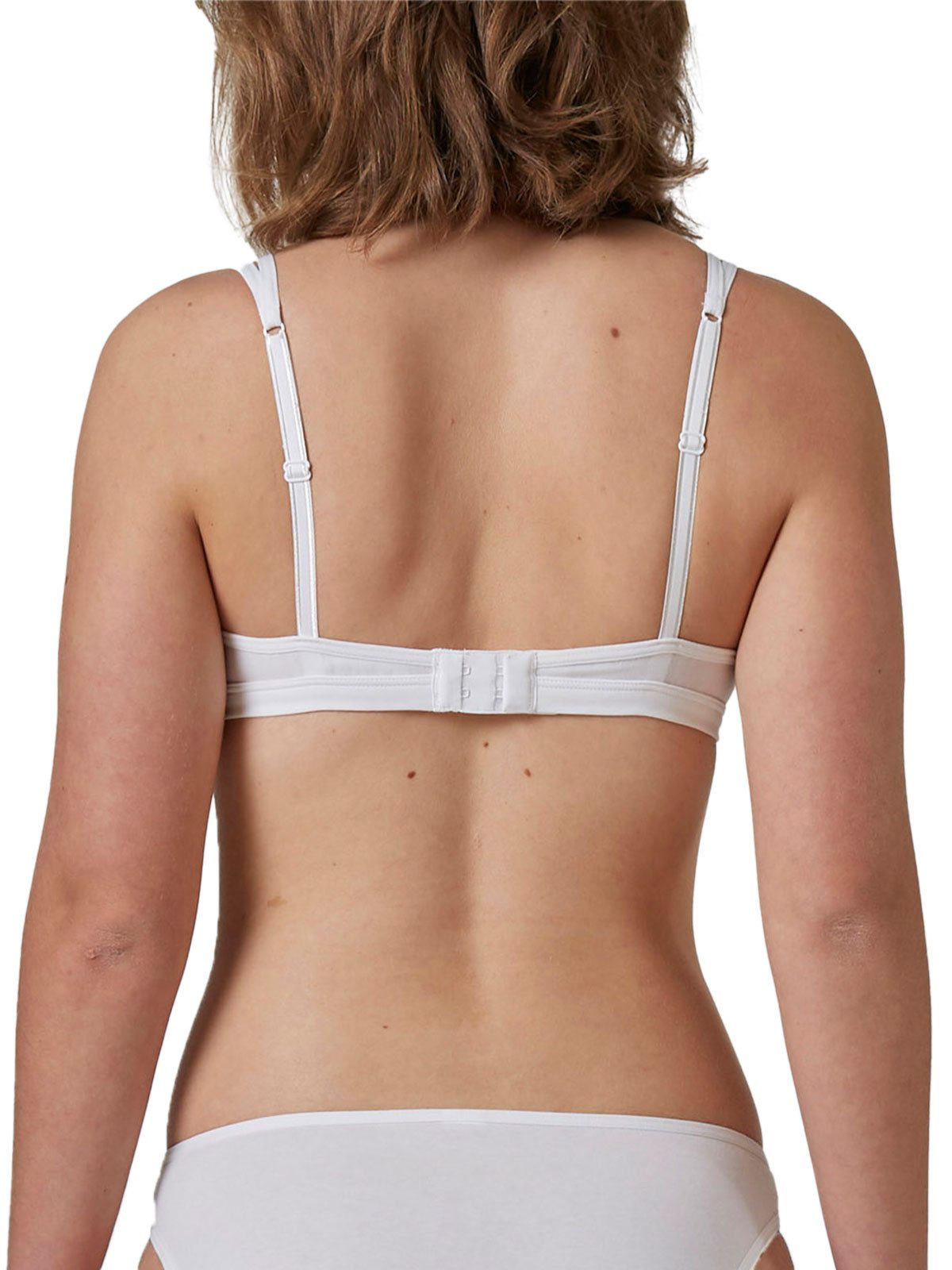 Skiny Schalen-BH Triangel Schalen BH ohne Bügel Cotton Essentials (Stück, 1-tlg) Schalen Cups, ohne Bügel, sportlich, mit Baumwolle