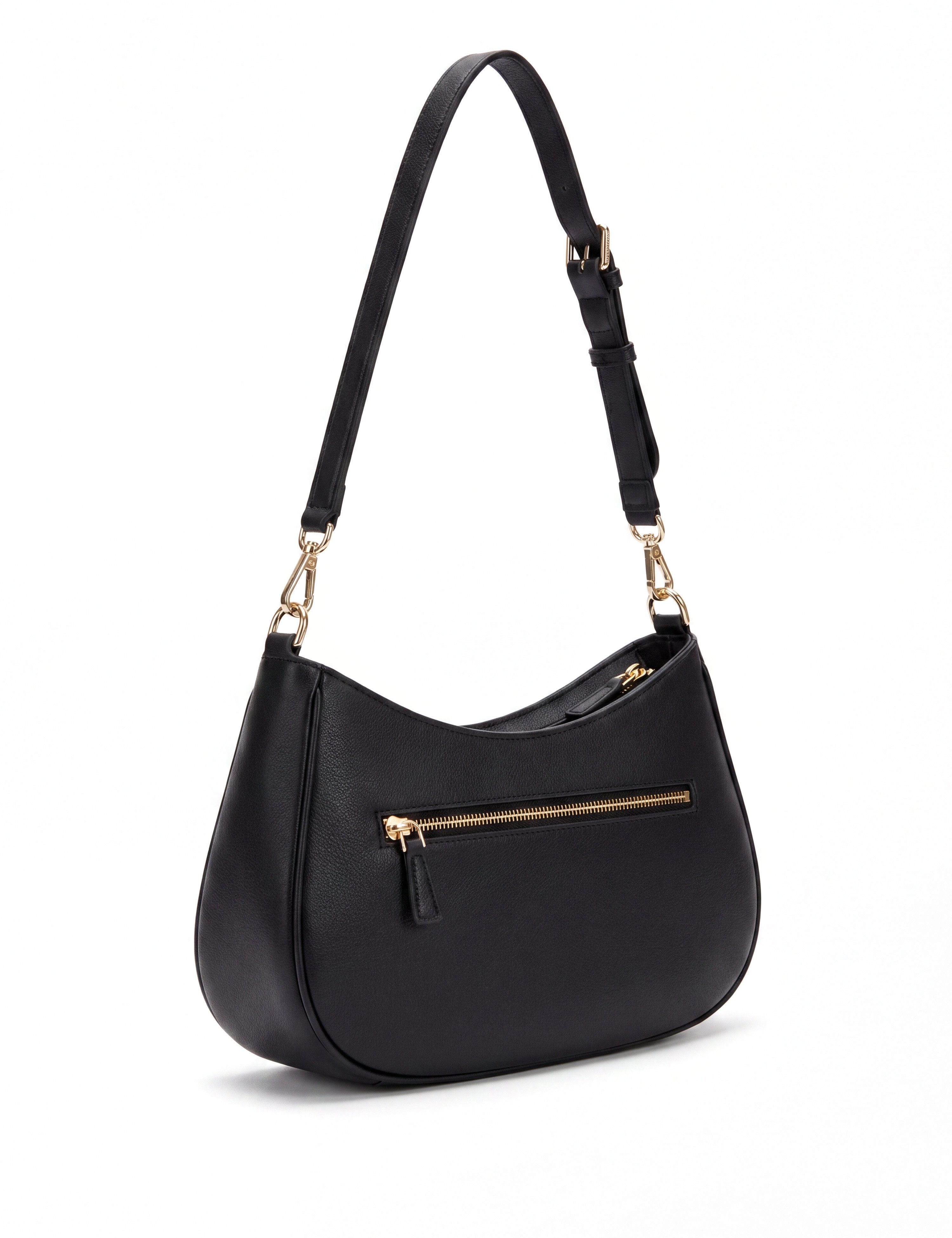Guess Schultertasche NOELLE II TOP ZIP SHOULDER BAG, Damen Henkeltasche, Handtasche in klassischer Optik, mit Anhänger – Bild 4 von 5