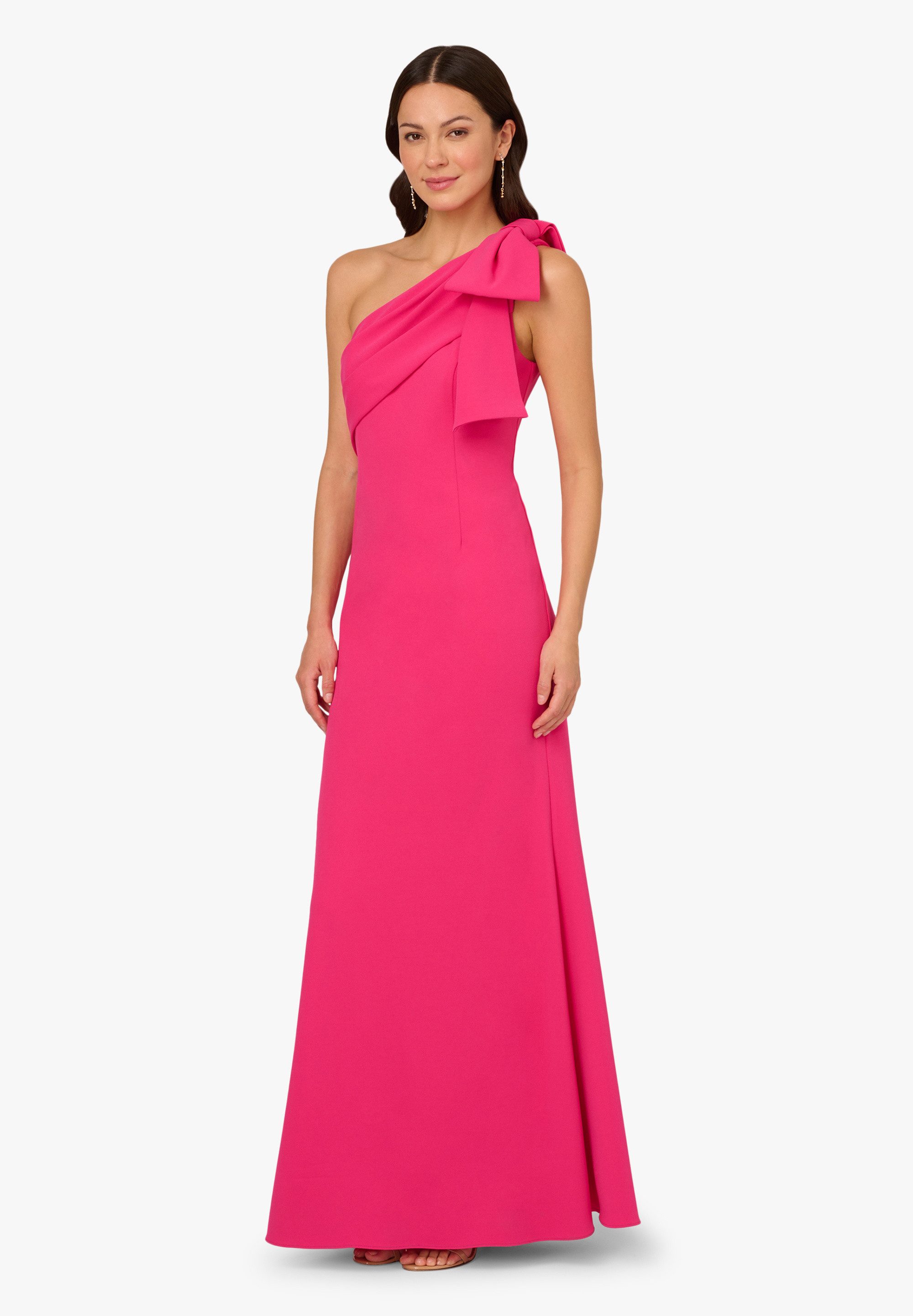 Abendkleid Stretch Crepe Long Dress
