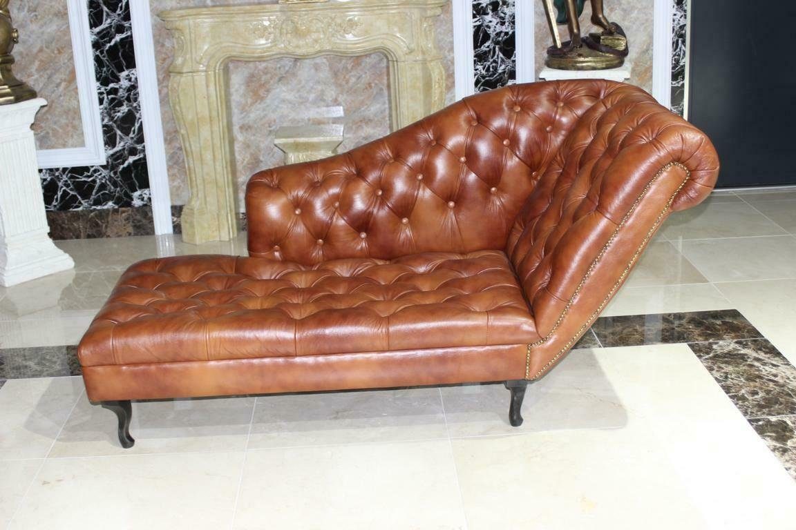 Couch in Liegen Chaiselongue Sofa Made Liege Chaiselounge Sofort, Europe Chesterfield Neu JVmoebel