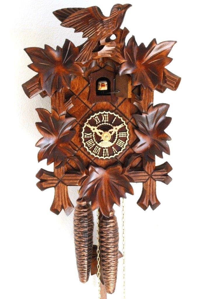 dem Schwarzwald Clockvilla Kuckucksuhr Original Hettich-Uhren Wanduhr aus