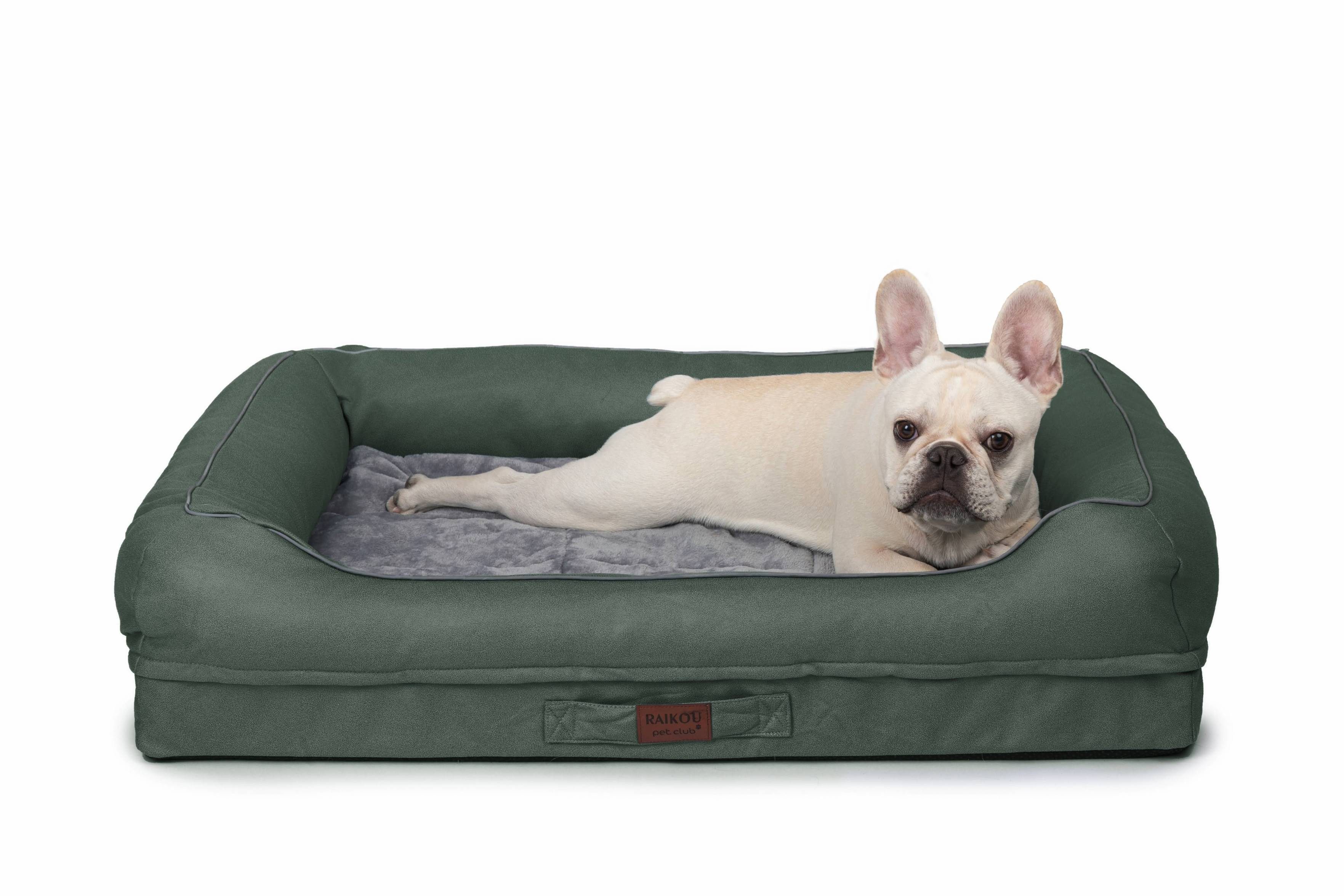 RAIKOU Hundematte Hundebett mit Abnehmbarem Kissen, günstig online kaufen