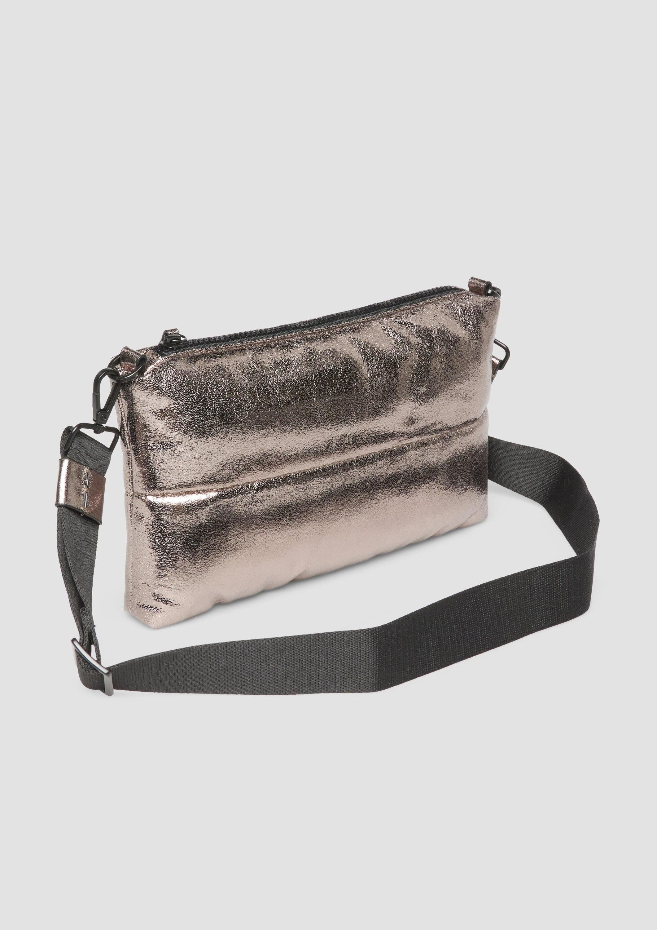 s.Oliver Umhängetasche Tasche, City-Bag in Lederoptik mit abnehmbarem Schultergurt
