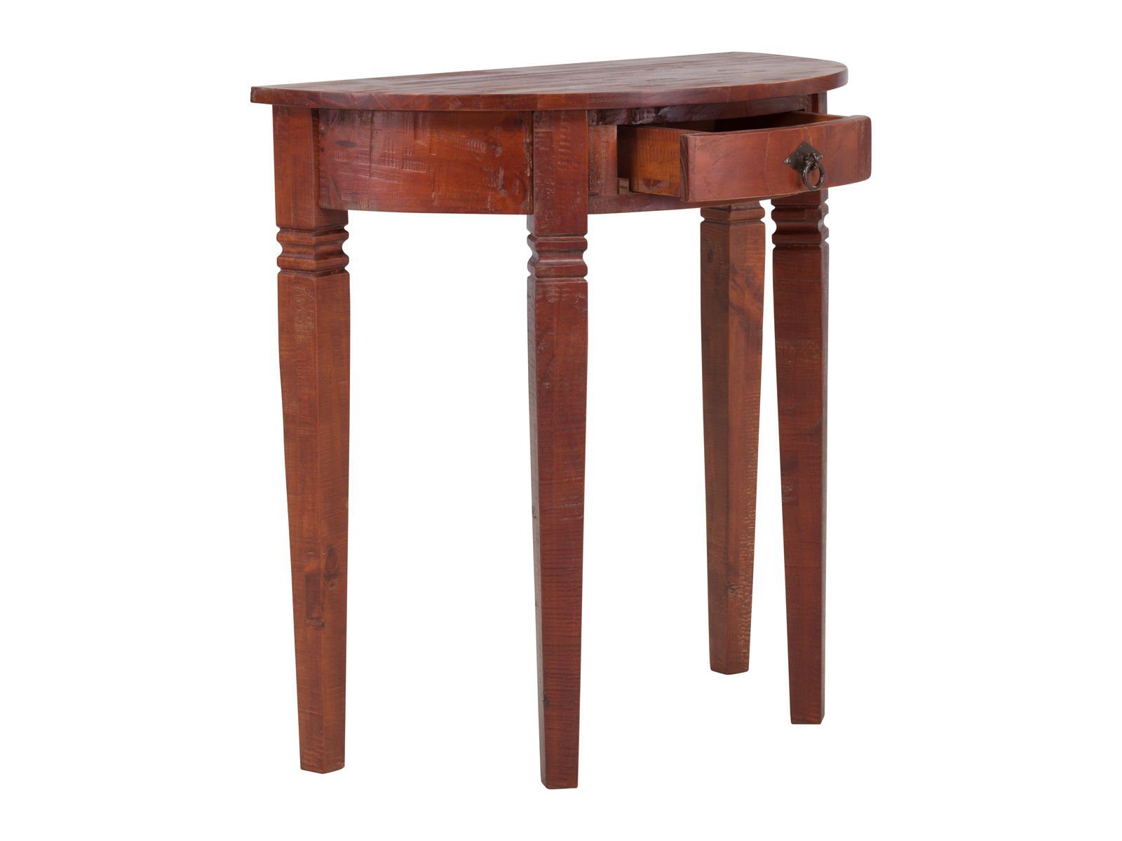 massivum Konsolentisch Halbmond Catana braun (1-St) – Bild 4 von 5