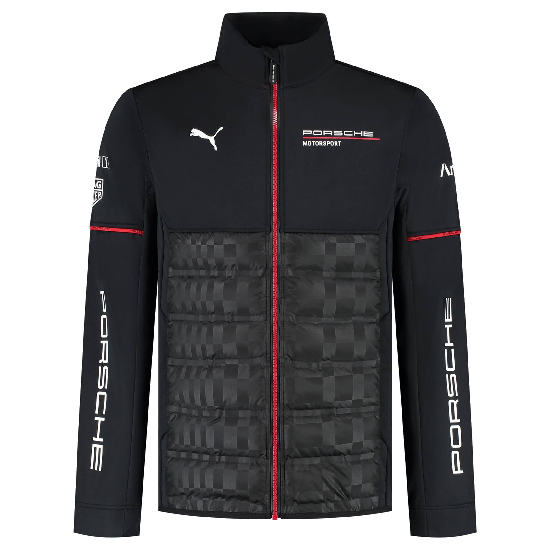 Porsche Motorsport Hybridjacke Team schwarz günstig online kaufen