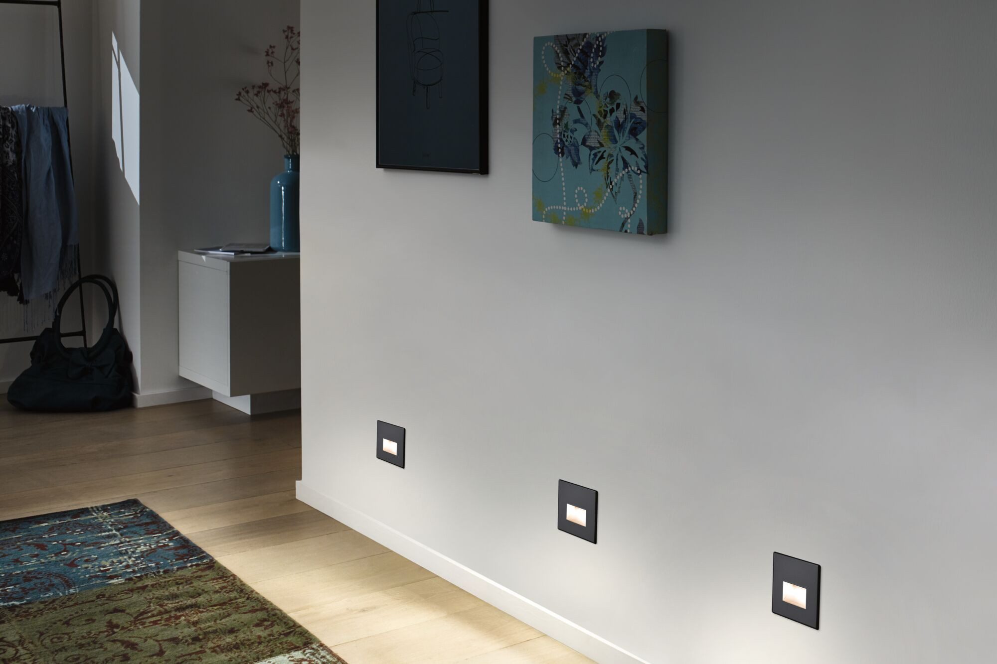 Paulmann LED Einbauleuchte LED Wandeinbauleuchte Edge Quadro 1,2W 25lm 230V günstig online kaufen