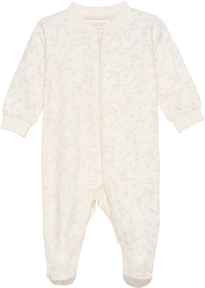 Schlafanzug Nightsuit w.zipper a. foot
