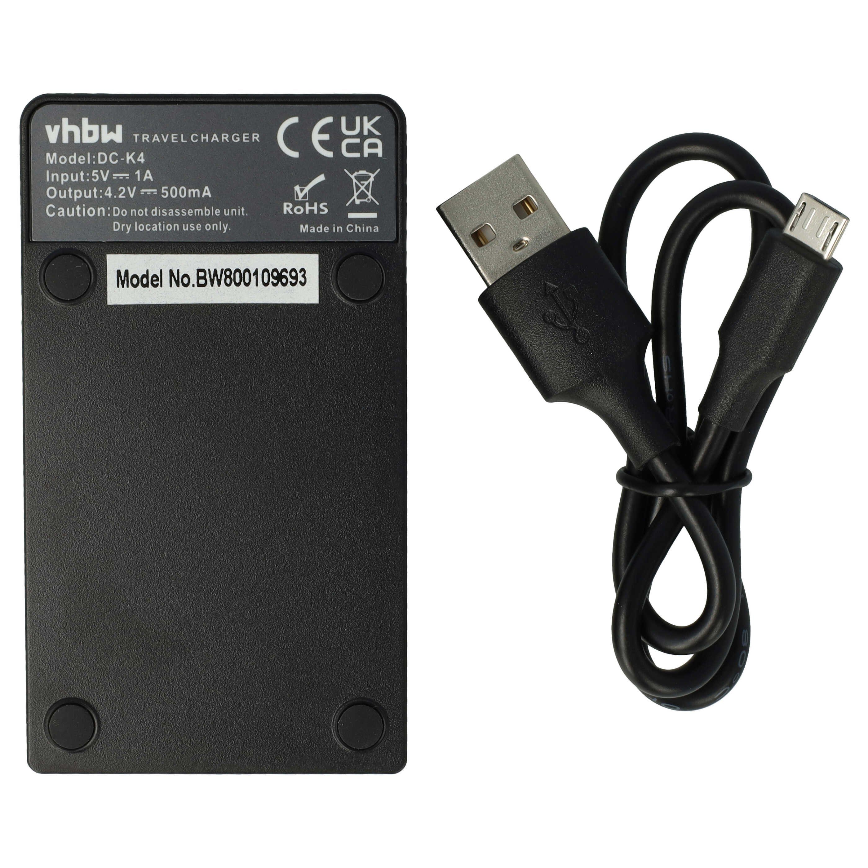 vhbw passend für Canon IXUS 285 HS, IXUS 285 HS A Digitalkamera / Kamera / Kamera-Ladegerät