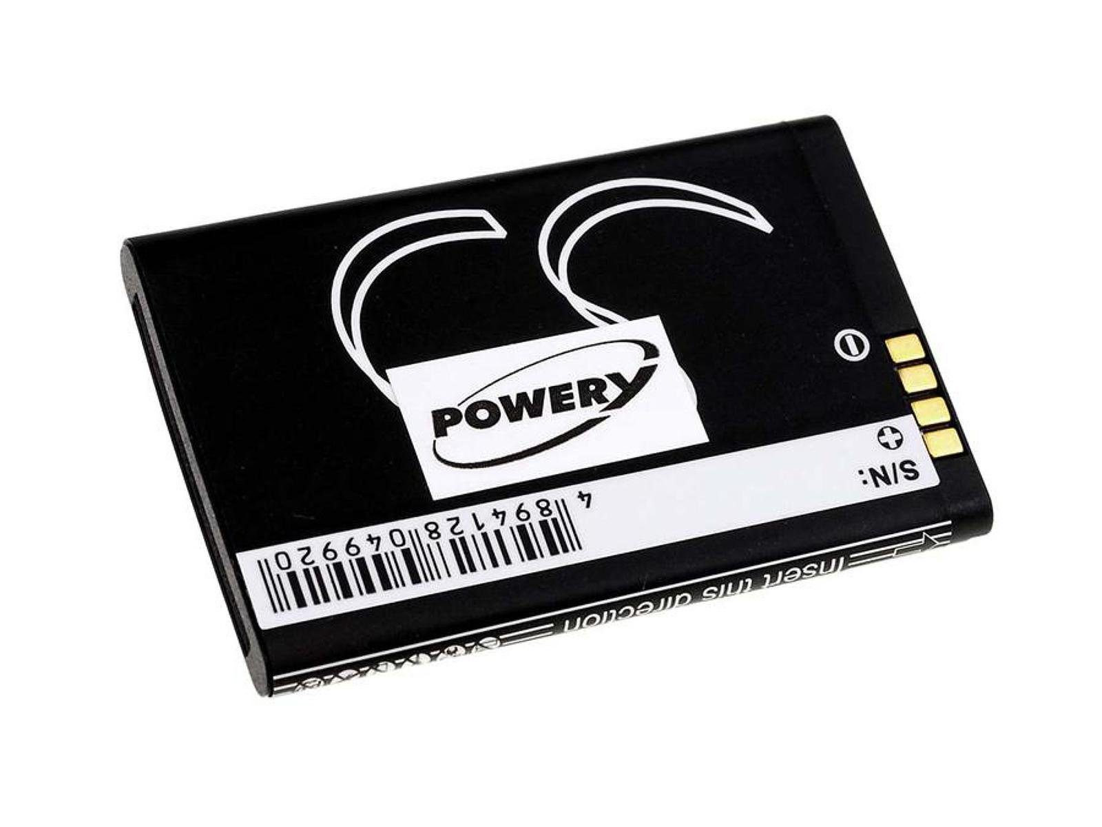 Powery Akku für LG GB230 Handy-Akku 650 mAh (3.7 V)