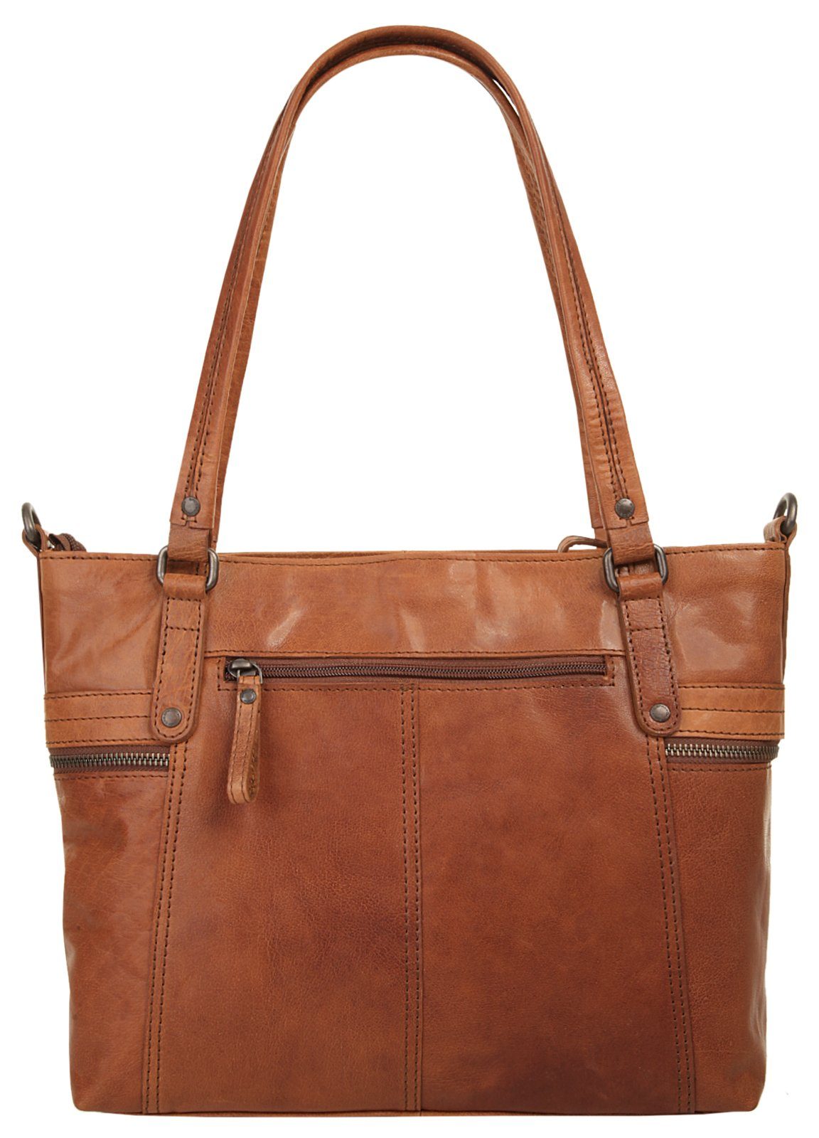 Spikes & Sparrow Shopper (1-tlg), echt Leder