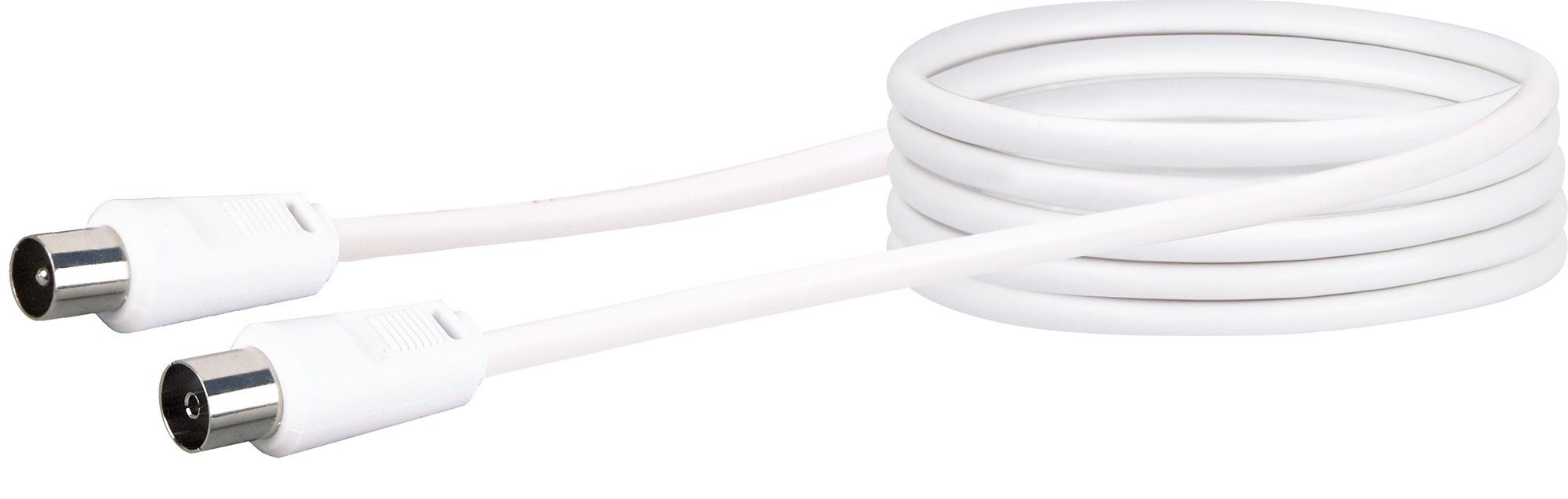 Schwaiger KVK230 052 SAT-Kabel, IEC Stecker, (300 cm), 2-fach geschirmt