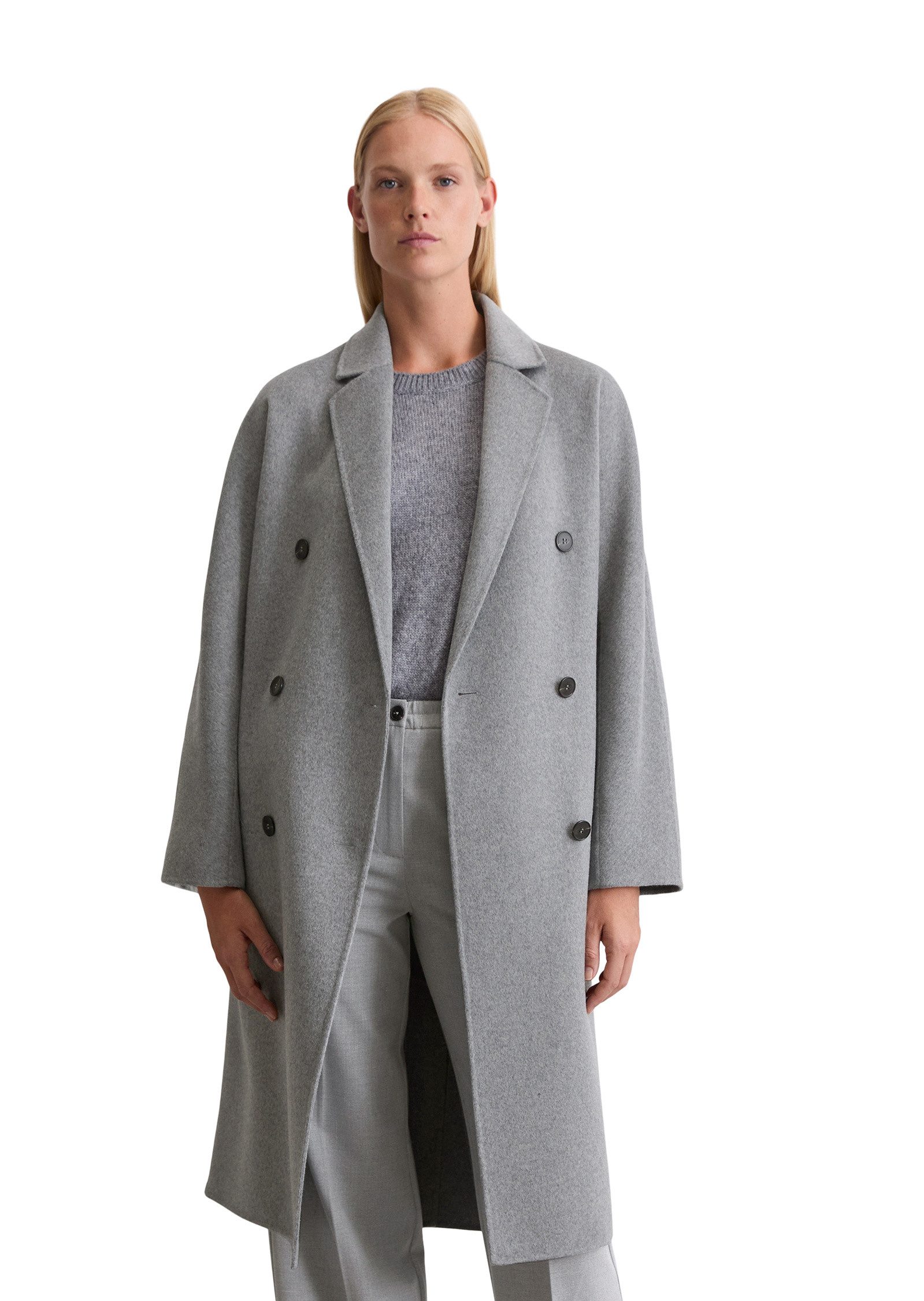 Marc O'Polo Wollmantel aus Doubleface-Wolle-Mix