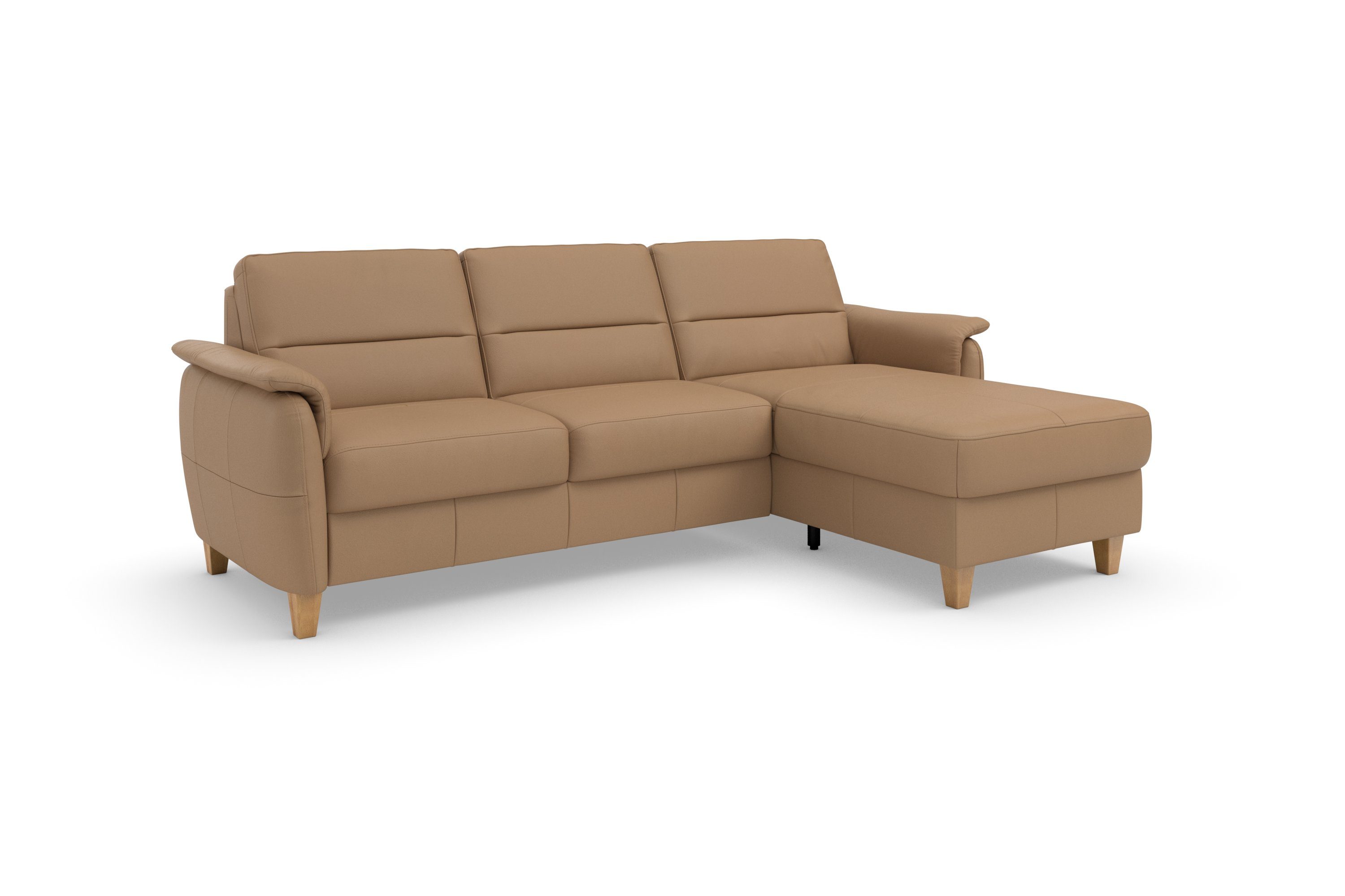 Home affaire Ecksofa Palmera L-Form, B: 244 cm - OTTO. Verlässliche Qualität., optional Bettfunktion & Bettkasten, Federkern