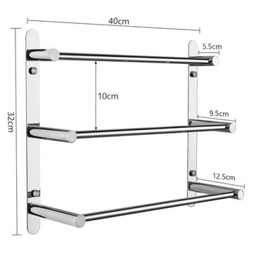 Gontence Handtuchhalter 40CM, Ohne Bohren