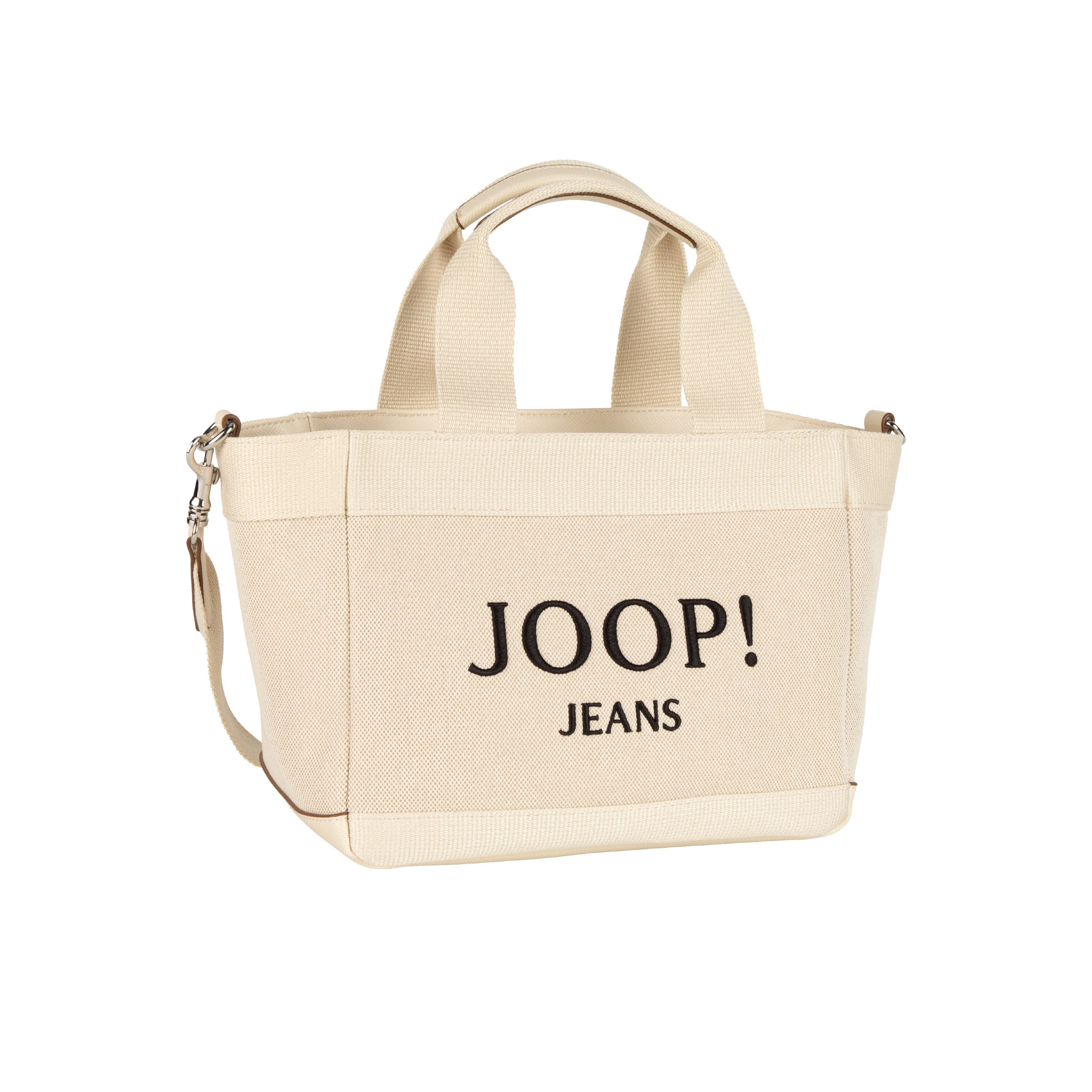 Joop Jeans Handtasche calduccio tela yvette handbag shz, Damen Umhängetasche mit plakativem Logo