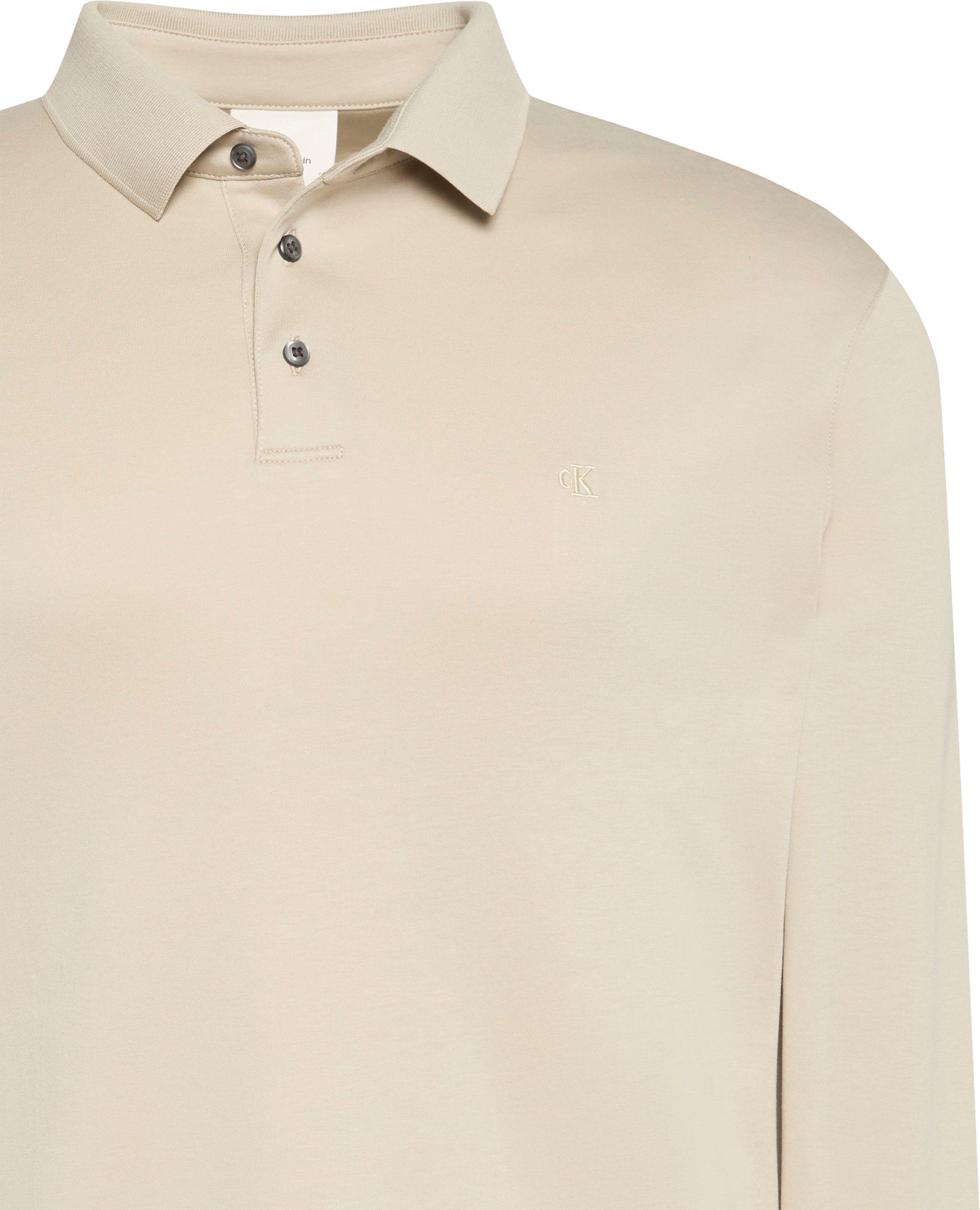 Calvin Klein Langarm-Poloshirt LS SUPIMA COTTON günstig online kaufen