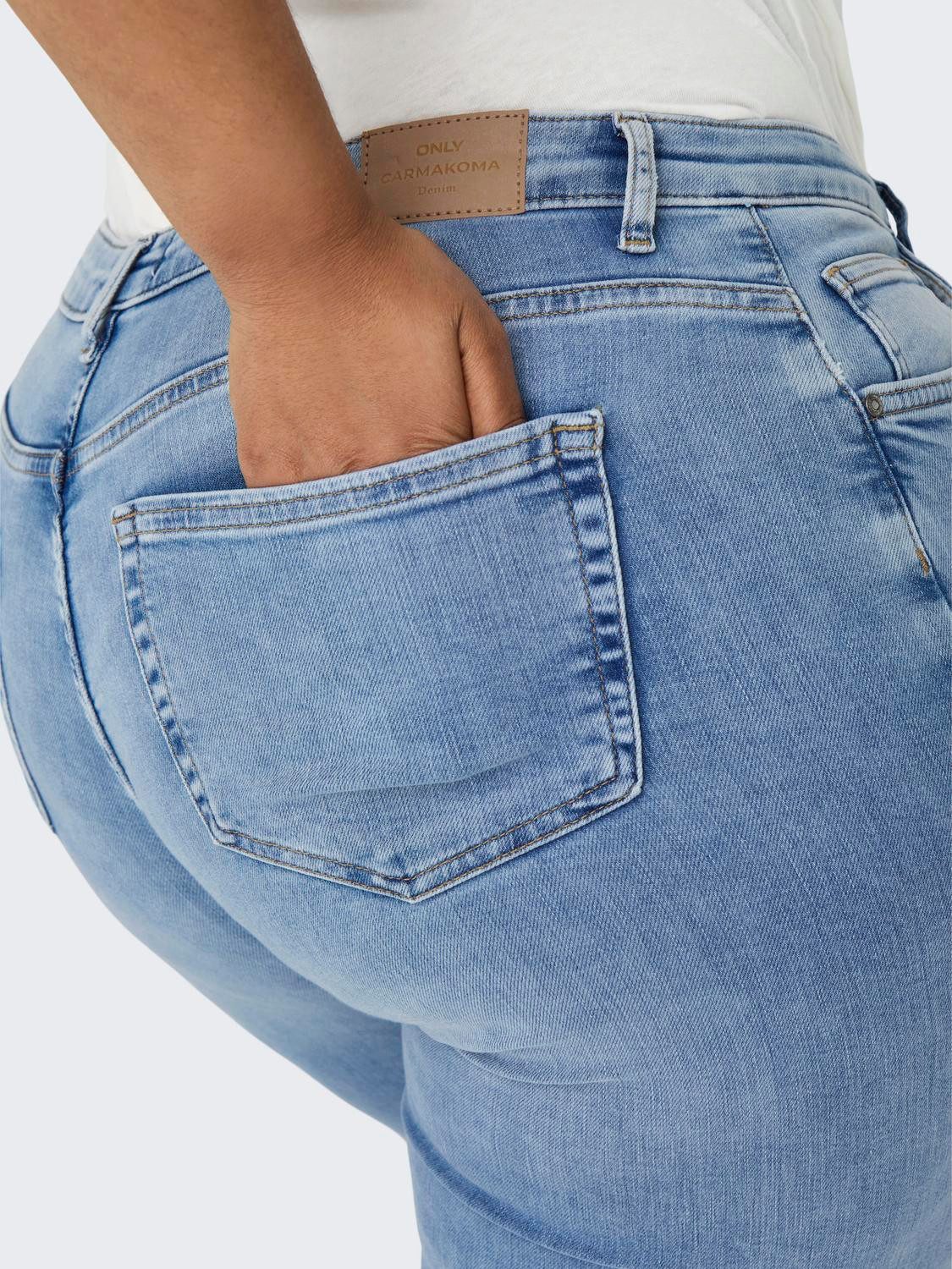 ONLY CARMAKOMA Weite Jeans CARWILLY HW günstig online kaufen