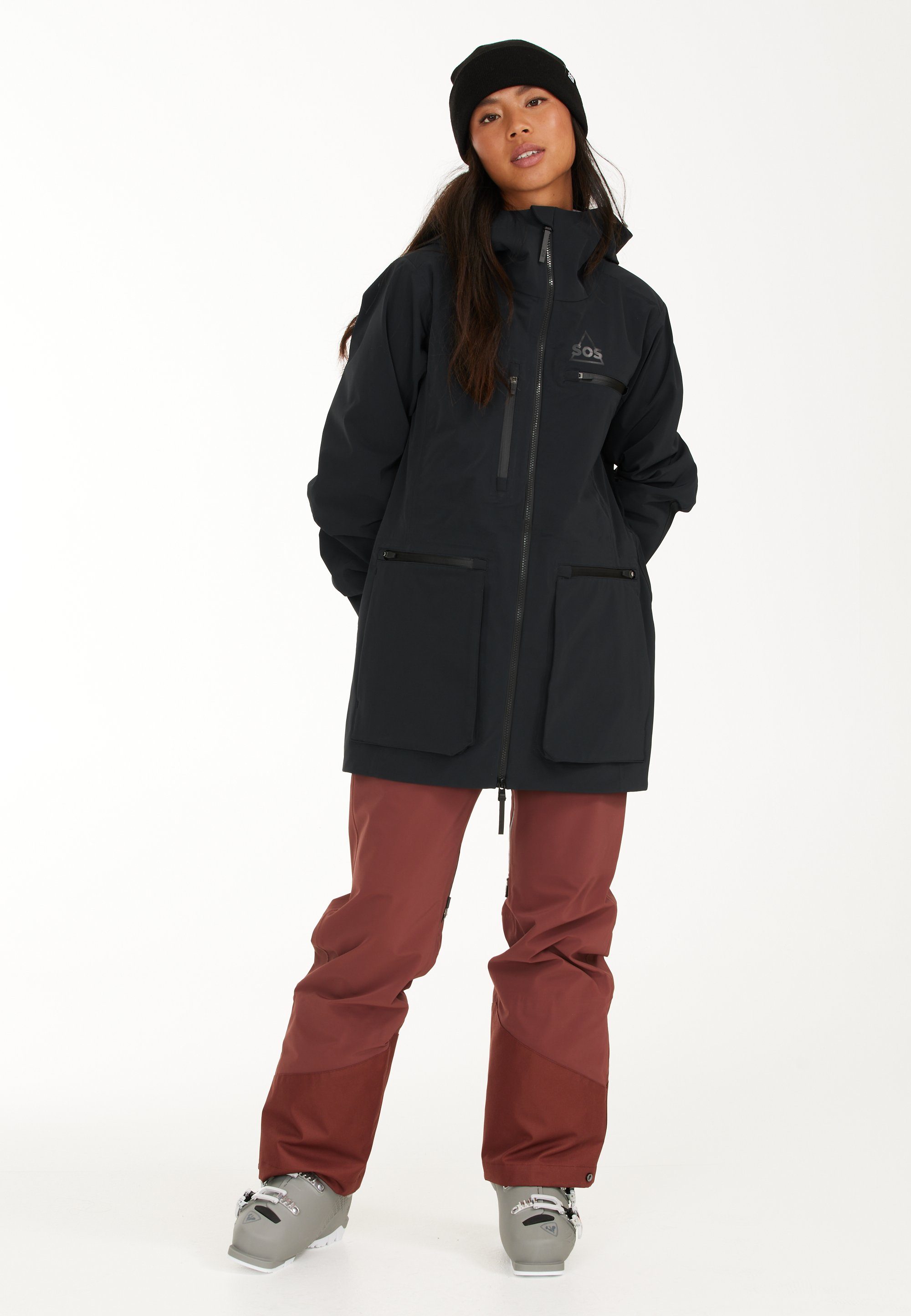 SOS Skijacke Silverton mit wasserabweisender Beschichtung