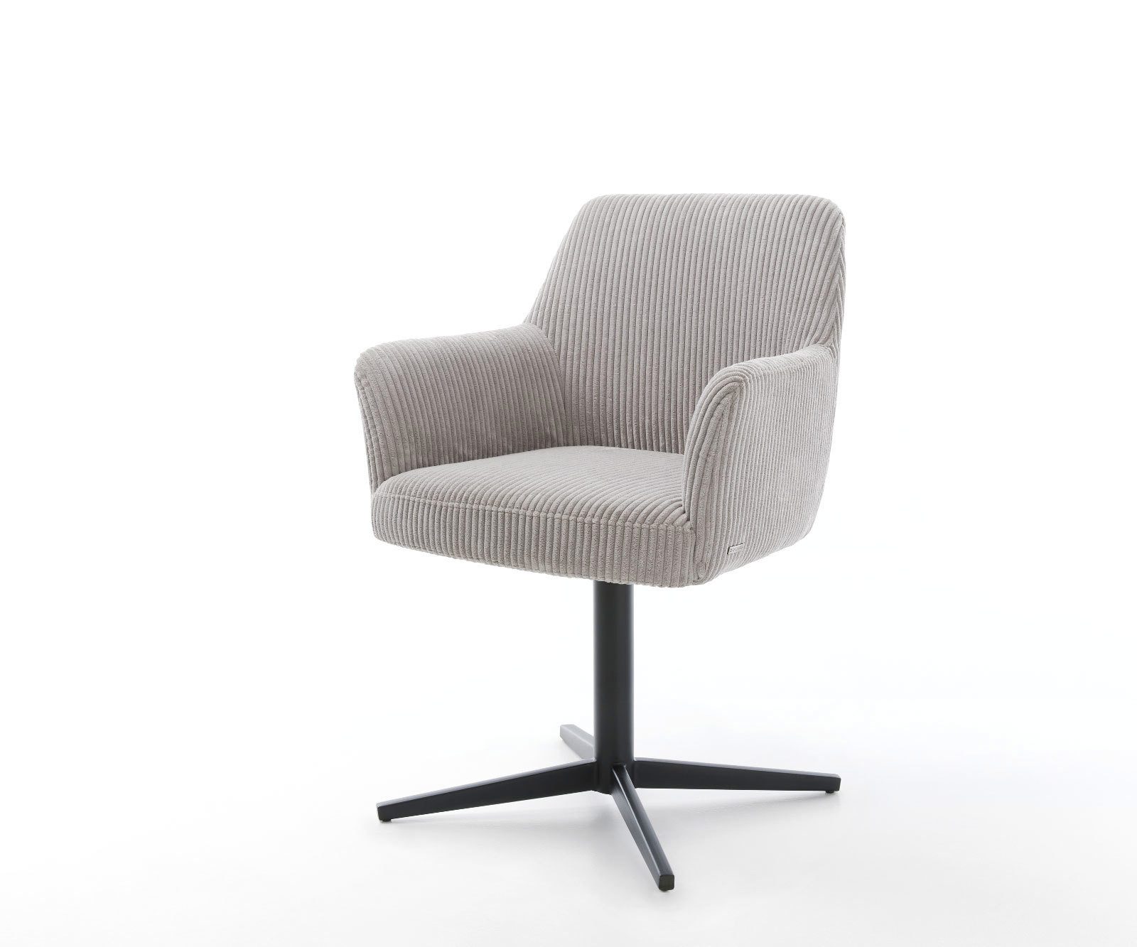 DELIFE Polsterstuhl Xana-Flex, mit Armlehnen Fußkreuz günstig online kaufen