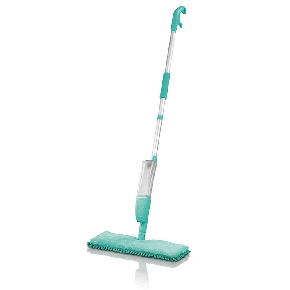 CLEANmaxx Wischmopp Spraymopp 2in1 inkl. Wendefunktion, Spray-Mopp 2in1 mit Wendefunktion türkis