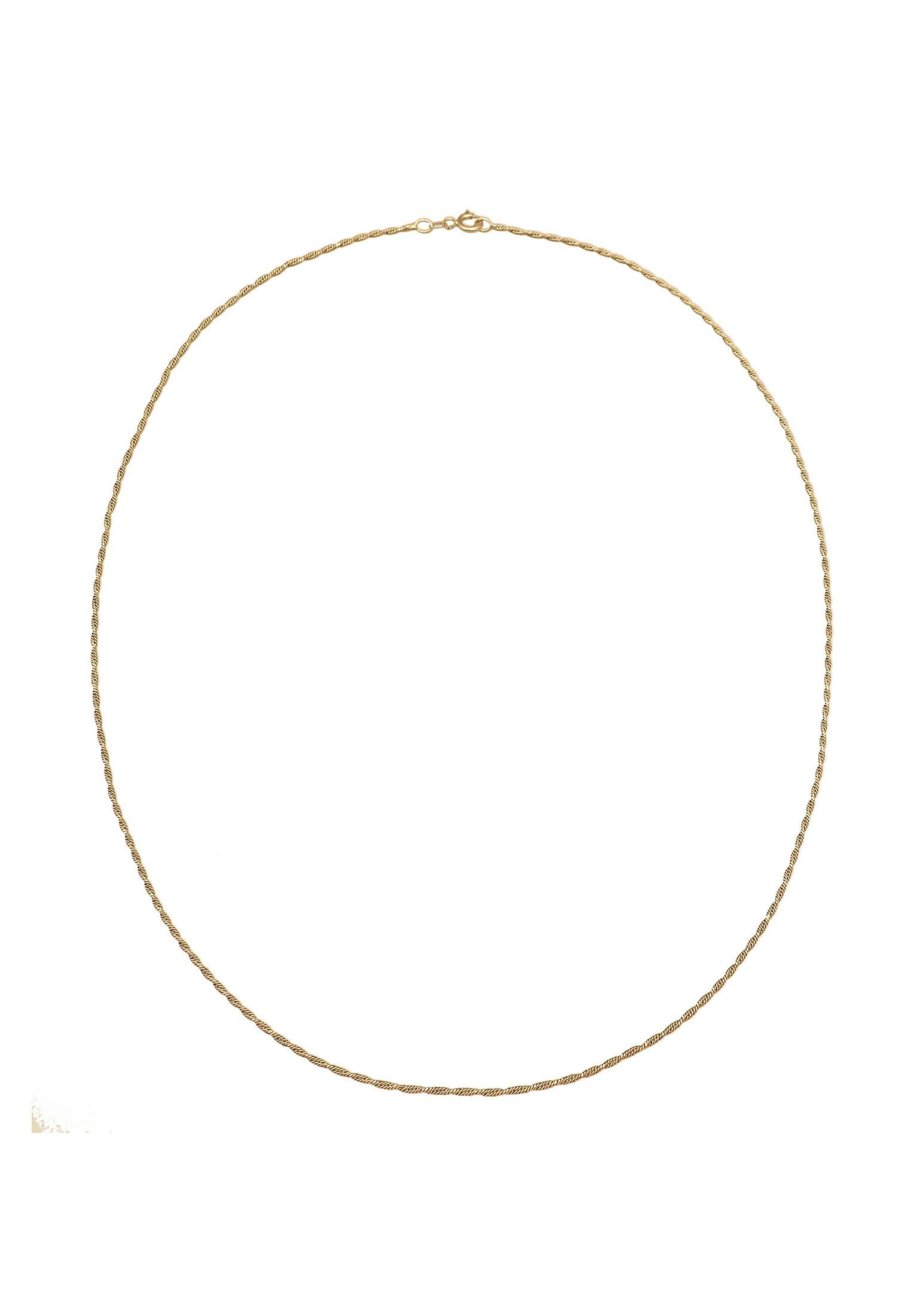 Kuzzoi Silberkette Herren Kordelkette Gedreht Twisted 925 Silber
