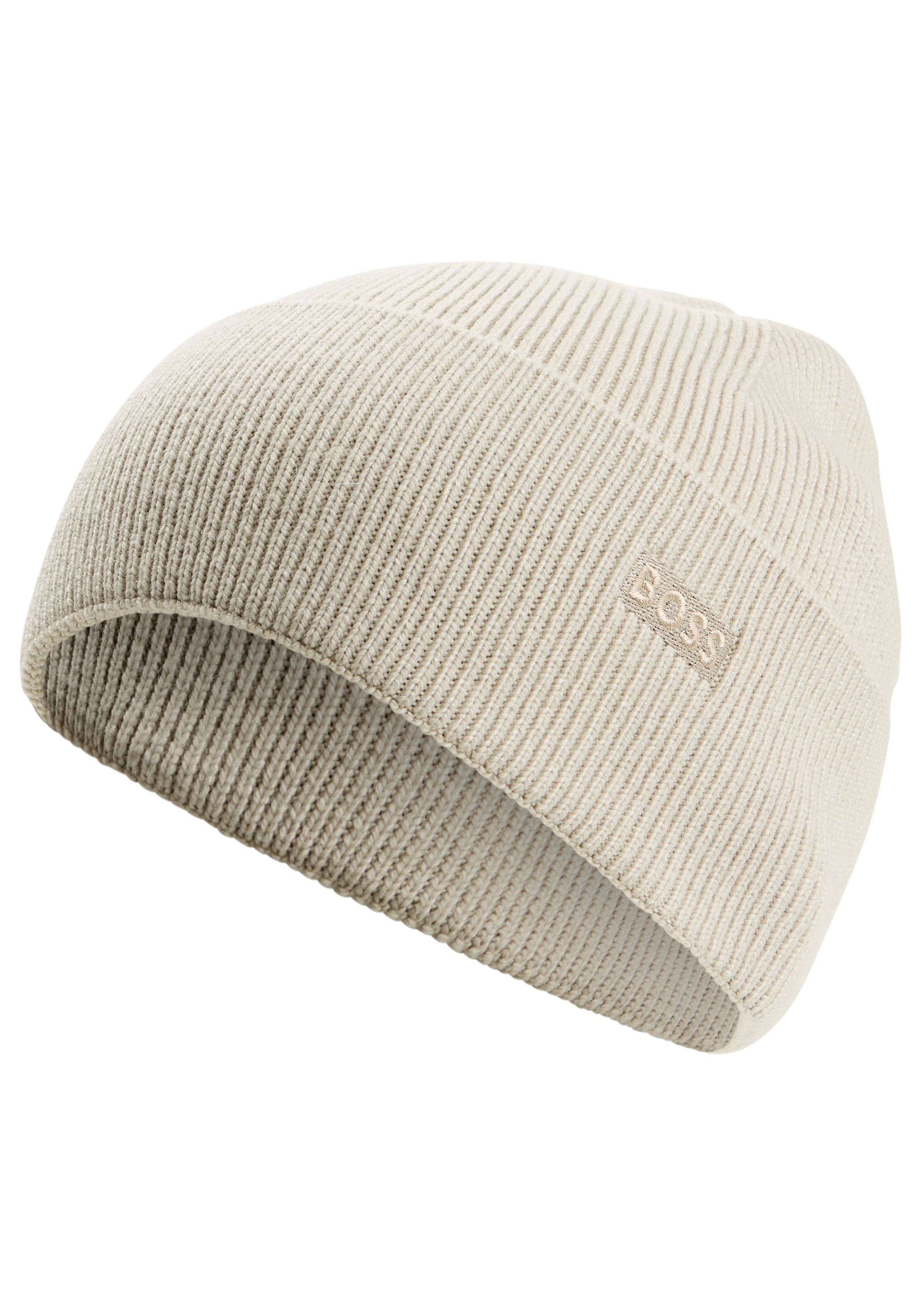 BOSS ORANGE Strickmütze Aldo Hat mit Alpaka, unisex